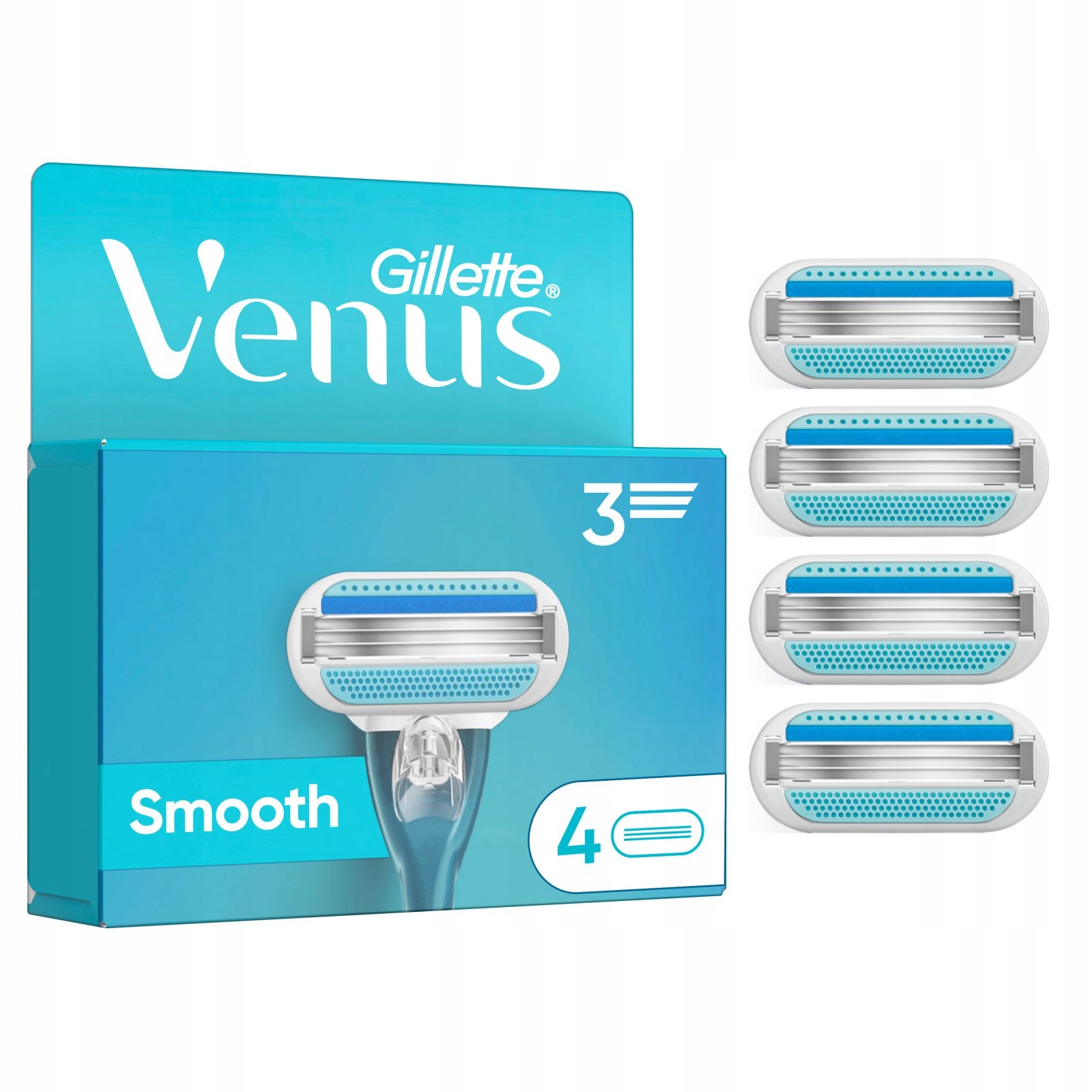 Venus Hobíky Pro Ženy Modrá/bílá 4 Ks