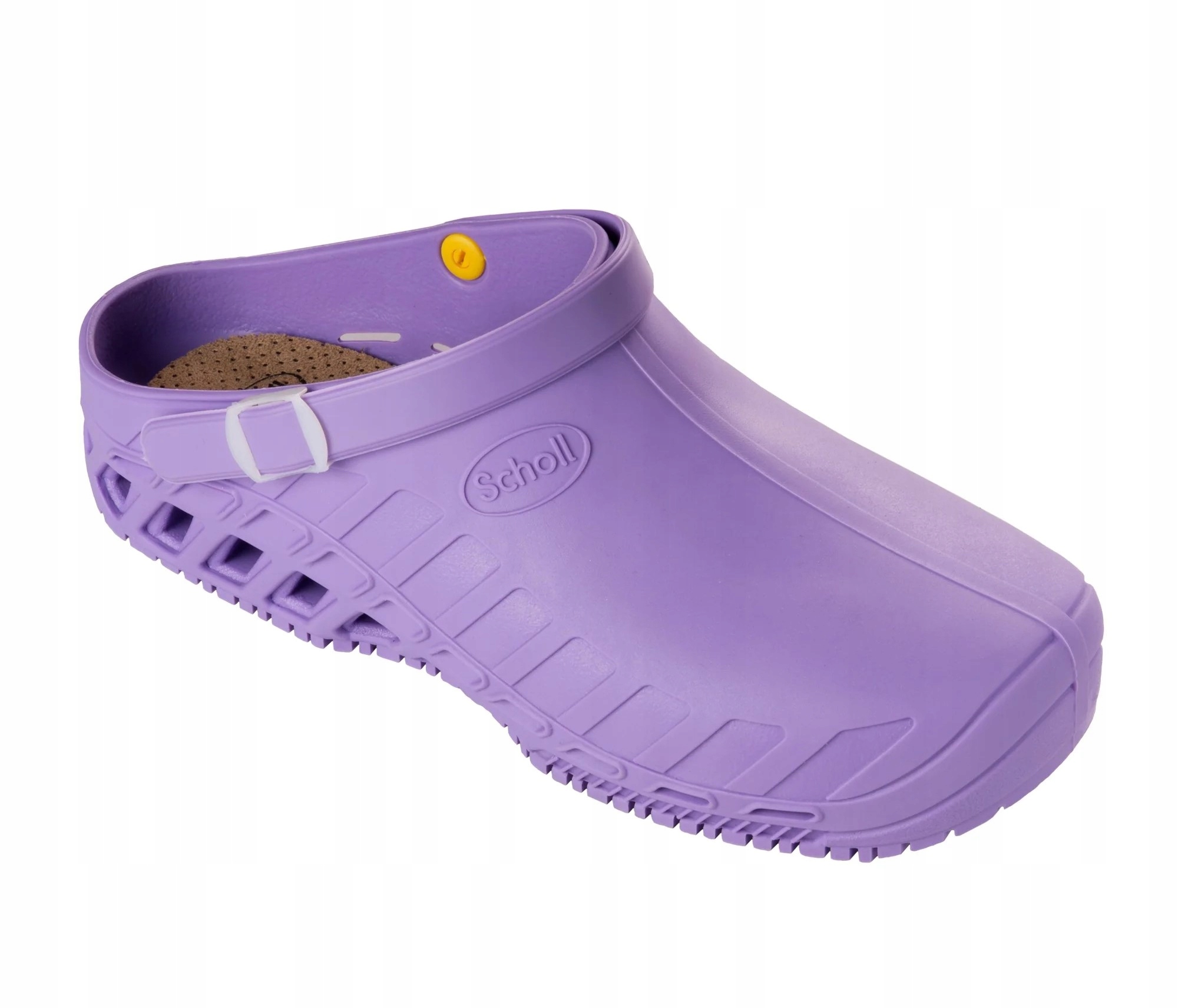 Chodaki Medyczne Robocze Clog Evo Scholl Antypoślizgowe Src Esd Liliowy 36