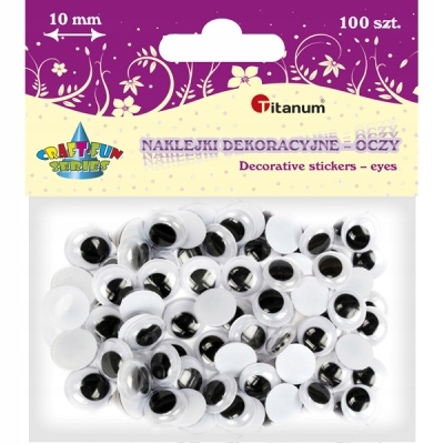 

Oczy samoprzylepne 10mm/100szt
