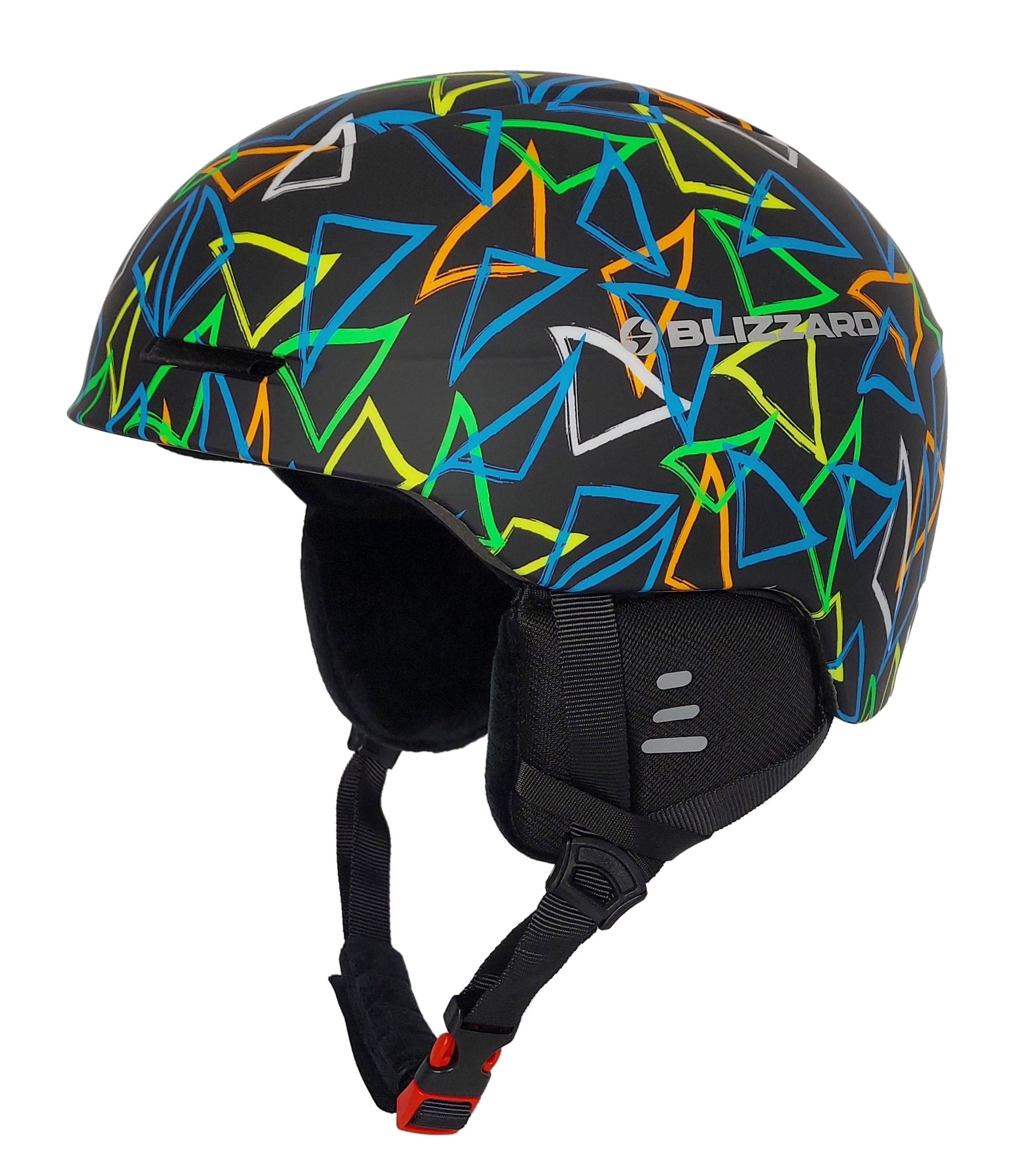 Dětská lyžařská přilba Blizzard Flash Junior Ski 25413001 černá 52-56 cm