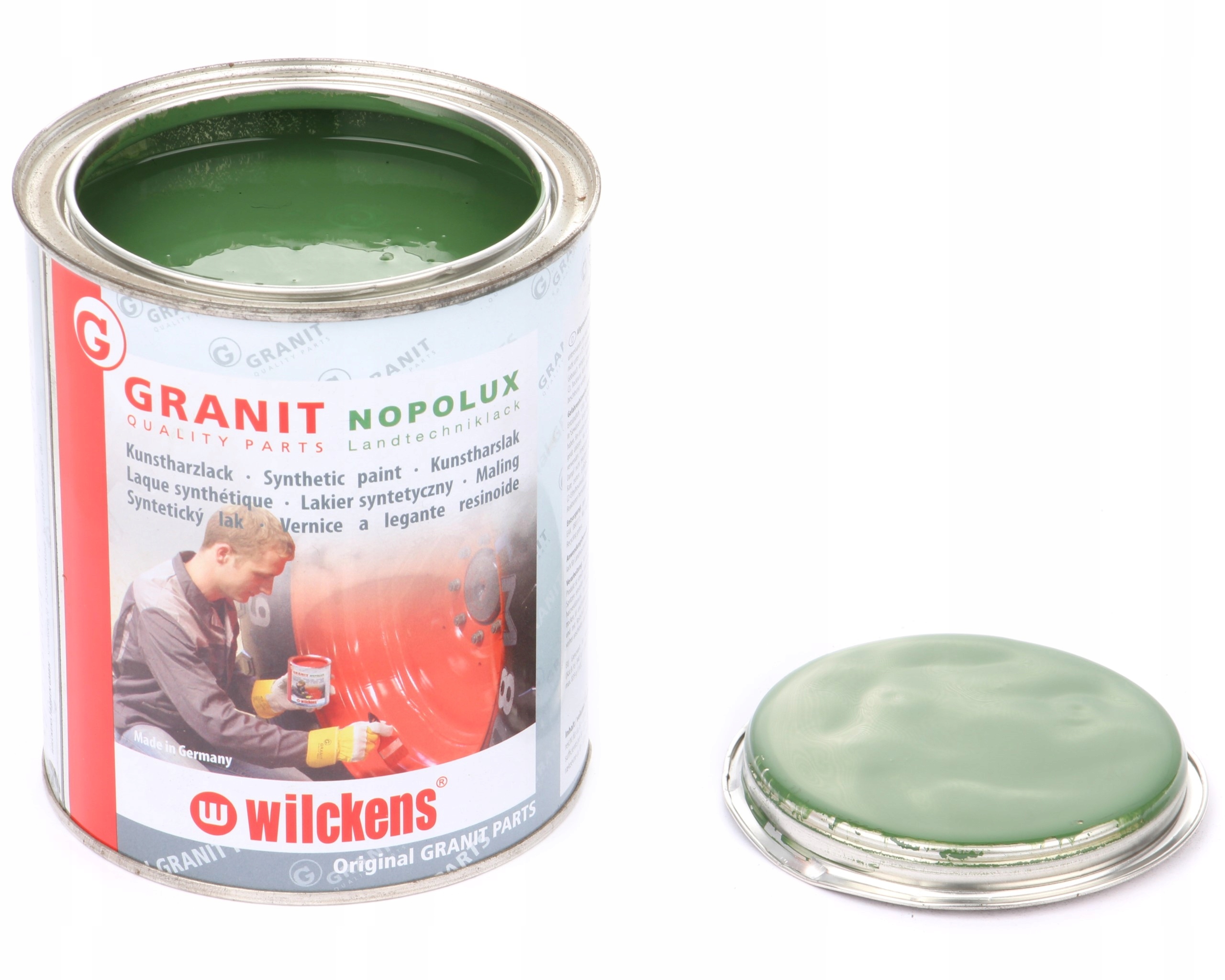 lak, barva Welger zelená 2,5l Wilckens Granit