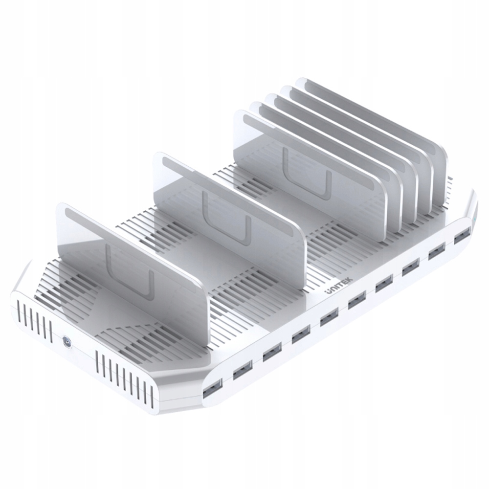 Unitek Y-2172 nabíjecí stanice 10 x Usb 2,4A 96W