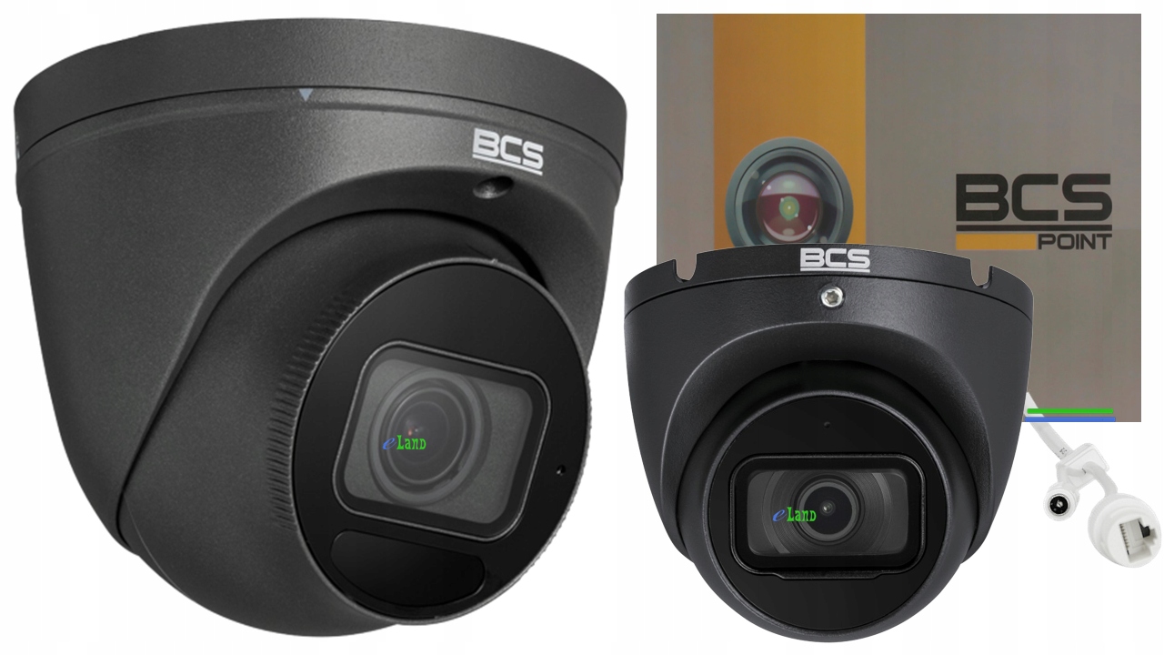 Kamera Ip BCS-P-EIP55VSR4-Ai2-G 5MPx; motozoom; IR40m; mikrofon; SkyLight