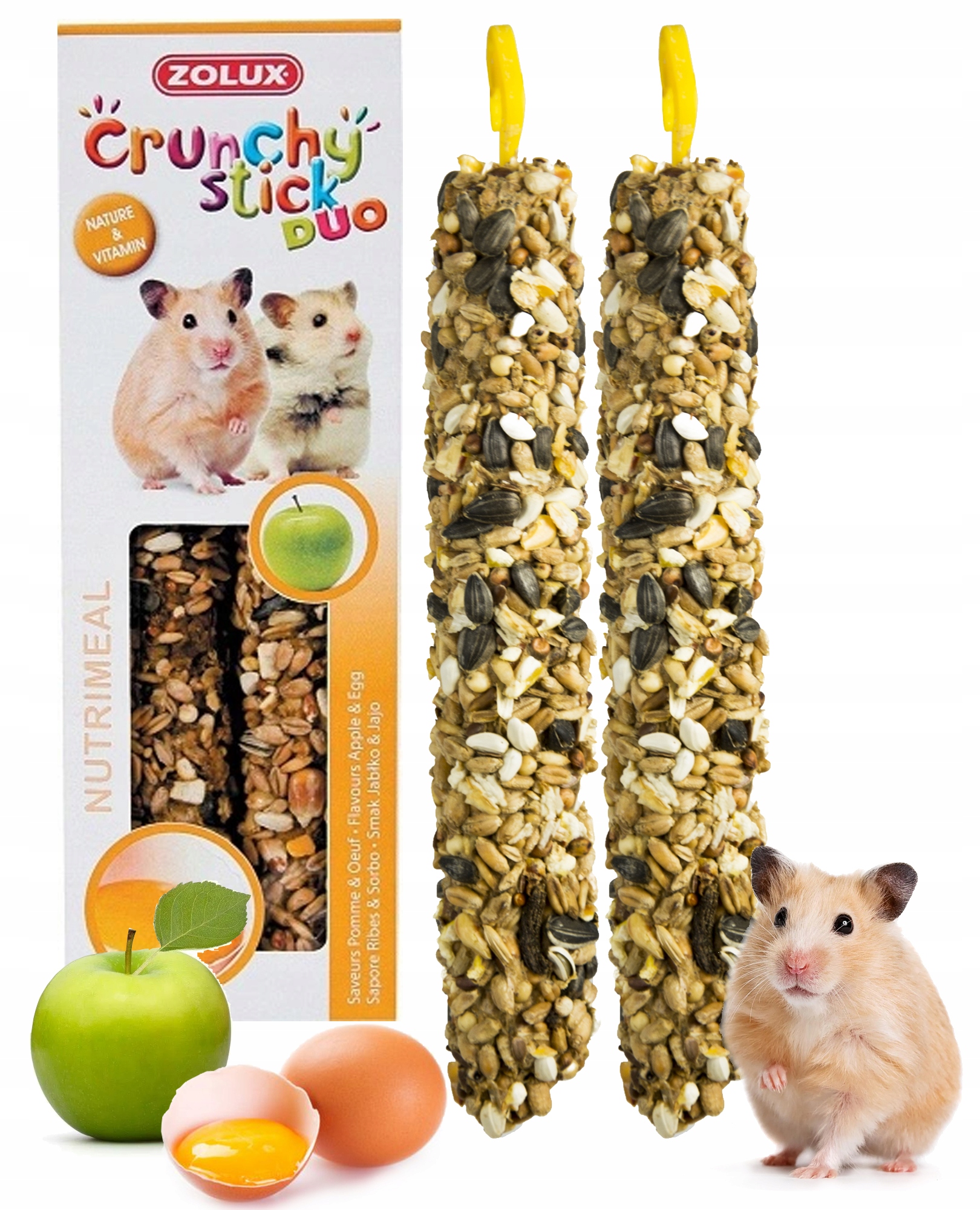 KOLBA KARMA POKARM DLA GRYZONI CHOMIKA 115G Marka Zolux