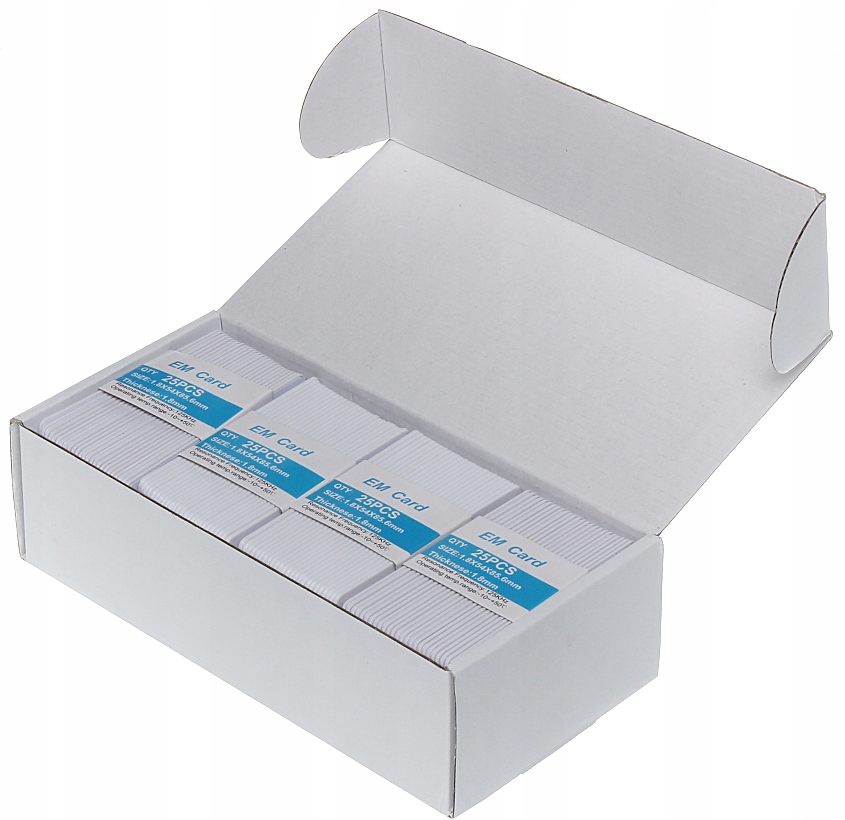 Rfid bezkontaktní karta ATLO-114*P100, balení 100 ks