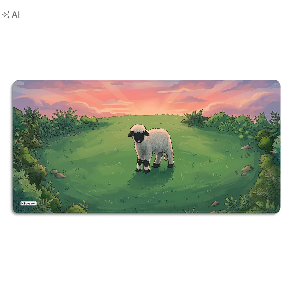 Velká Podložka Pod Myš 4 mm Tloušťka Kvalita 100 x 50 cm KBcustom Dárek Spee4