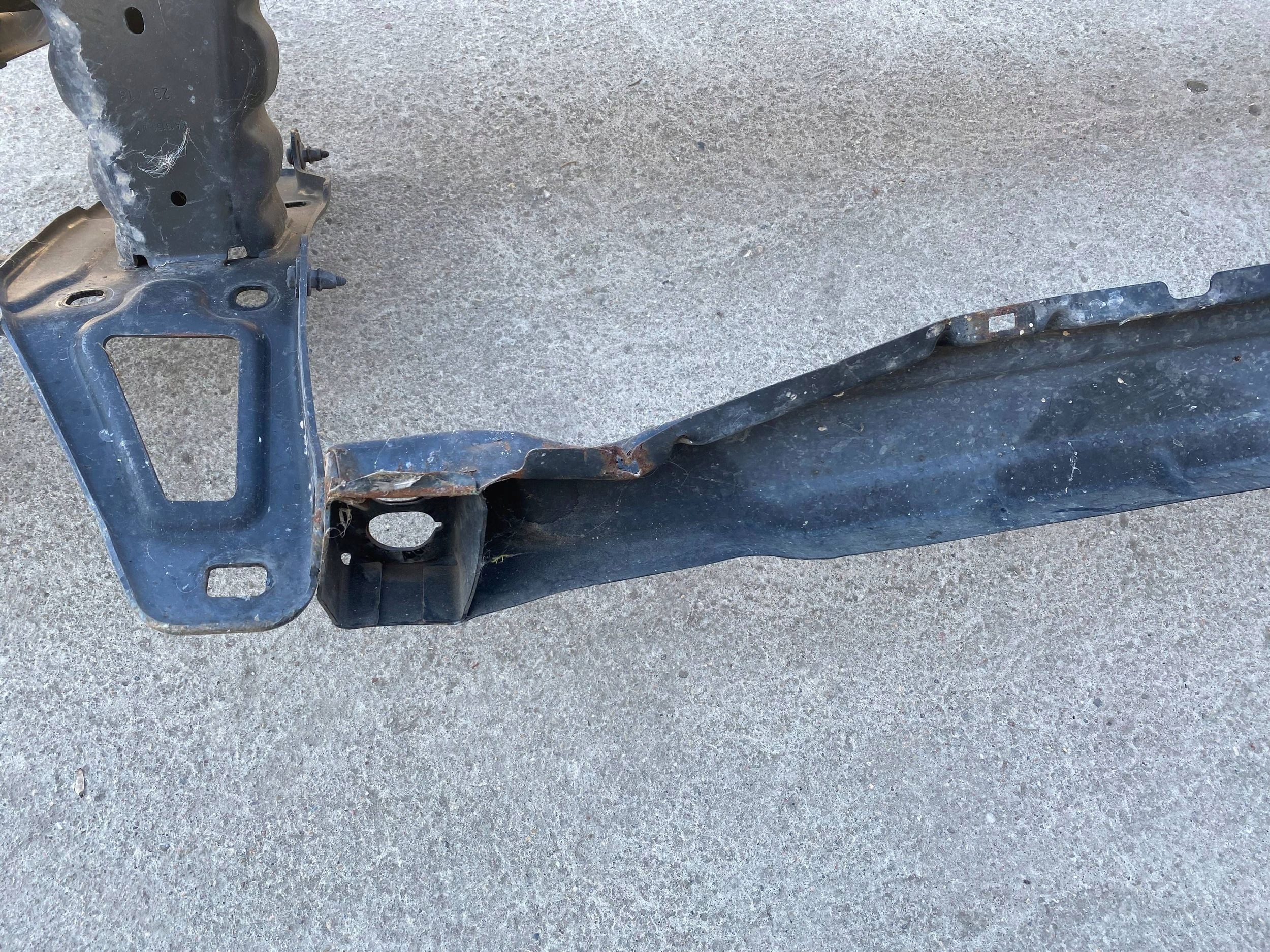 VW CRAFTER II MAN TGE support panel for radiators sider pillar front