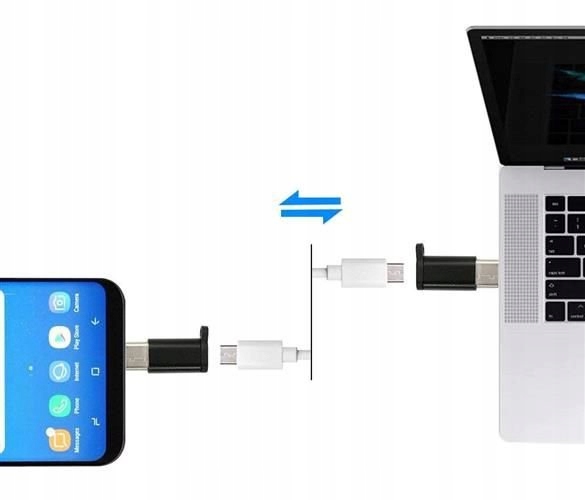 Adapter przejściówka MICRO USB - USB-C 3.0 3.1 EAN (GTIN) 5902802914392