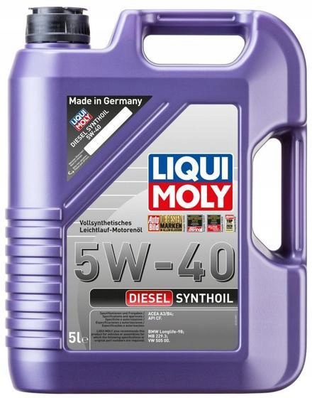Motorový olej Liqui Moly 5 l 5W-40