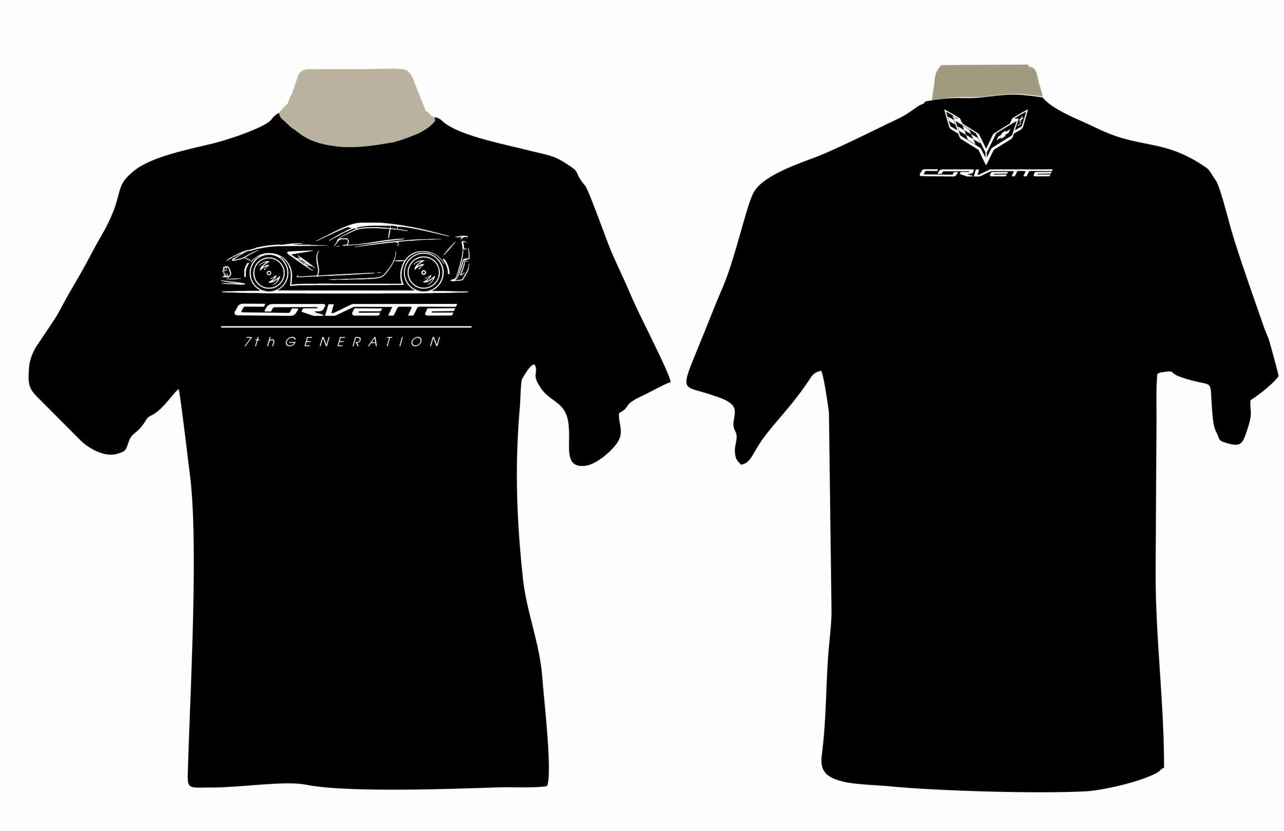 KOSZULKA T-shirt dla fana chevrolet CORVETTE C7 Numer katalogowy producenta 899986