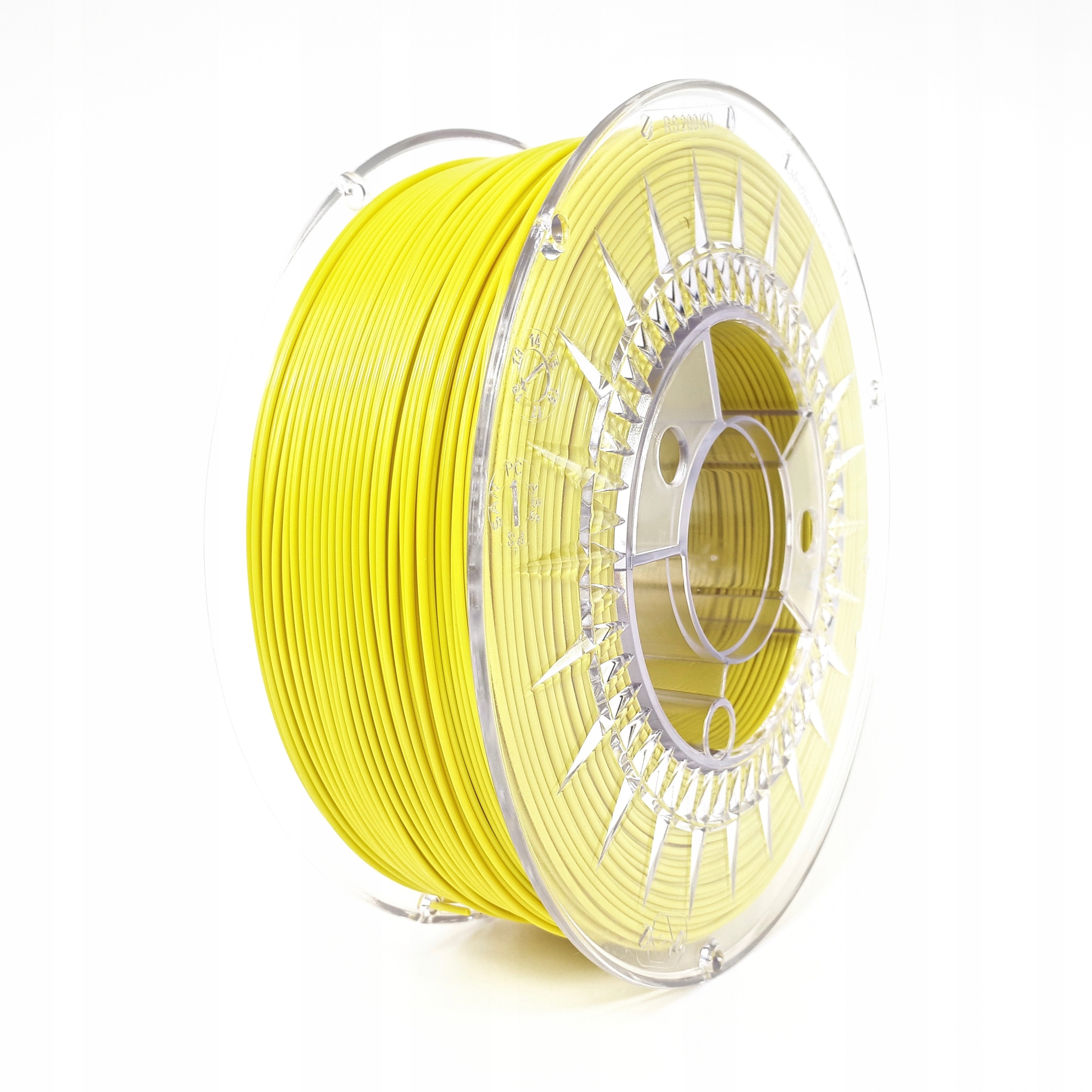 Filament Devil Design plastik do drukarki 3d PLA 1kg Yellow Żółty