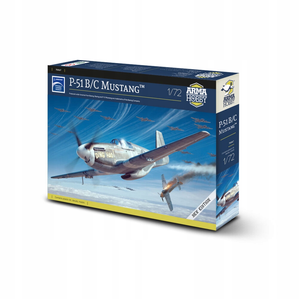 Arma Hobby 70067 P-51 B/c Mustang měřítko 1/72