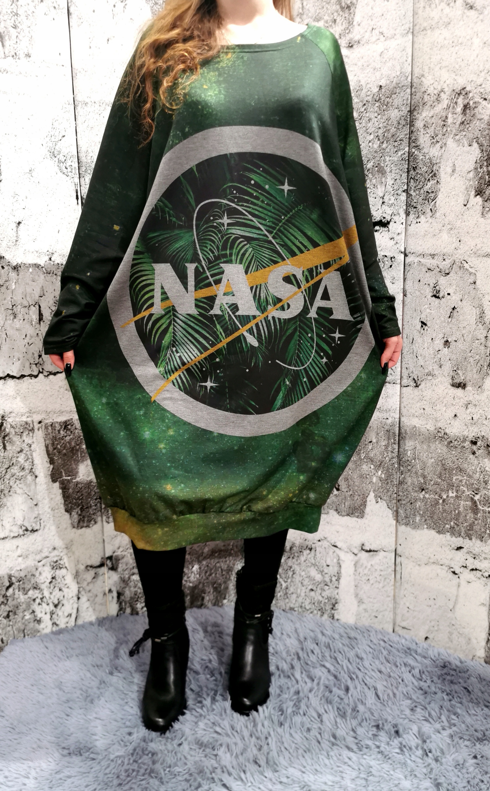 Bavlněná šaty Plus Size 46, 48, 50