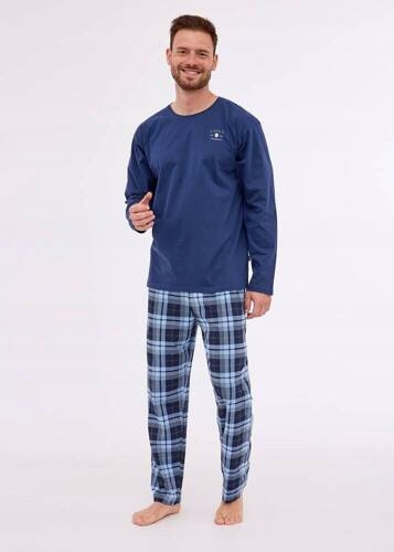 124/263 Aspen Pánské pyžamo Cornette jeans