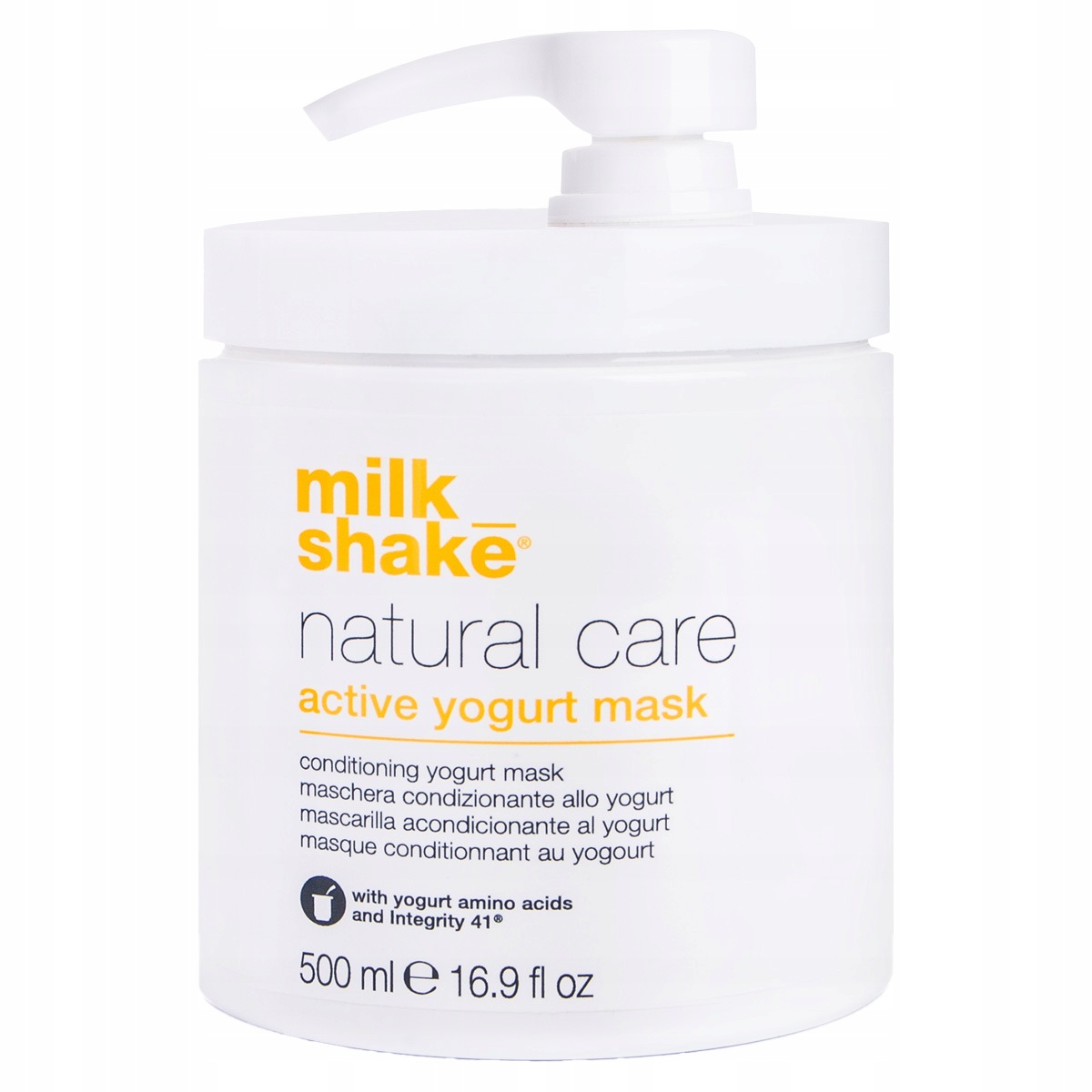 Milk Shake Active Yogurt Mask hydratační maska pro barvené vlasy 500 ml