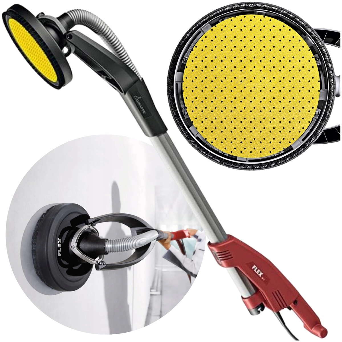 Żyrafa Szlifierka Do Gipsu Ge 5 Eco 225mm 500W 1650 obr/min Flex 405884
