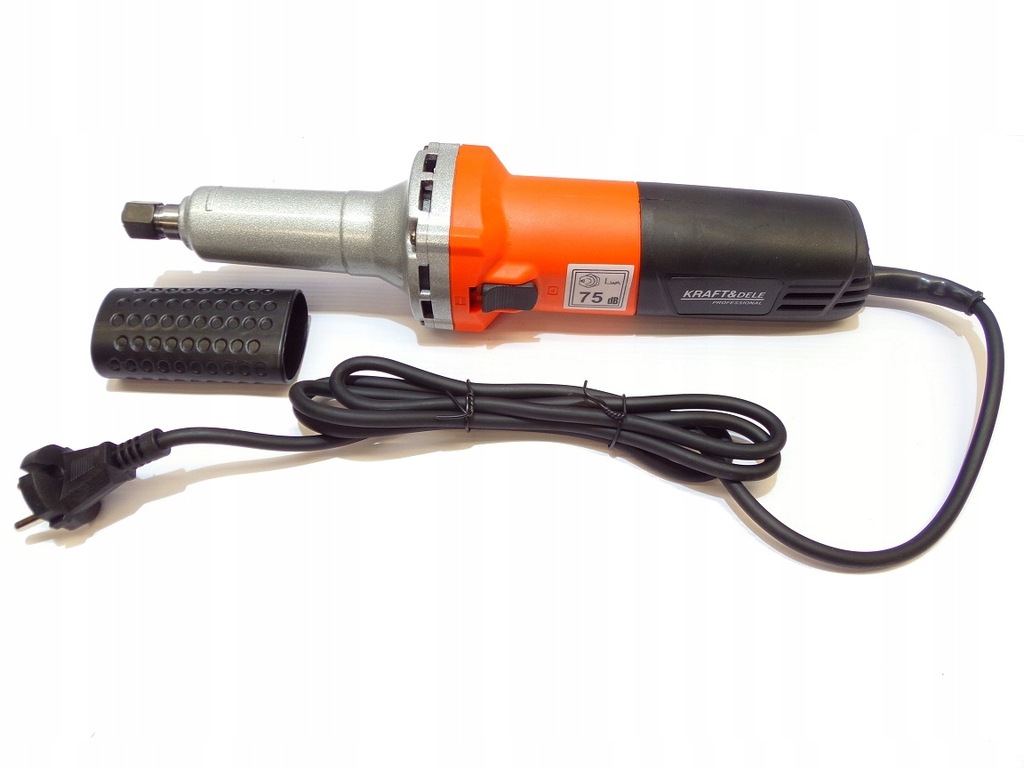 SZLIFIERKA PROSTA PALCOWA TRZPIENIOWA Z REGULACJĄ OBROTÓW + 6 FREZÓW Maksymalna prędkość obrotowa 26000 RPM