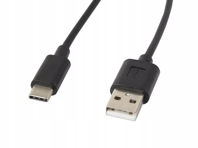 Kabel USB - USB-C M-M 1,8m czarny 2.0 Lanberg Długość kabla 1.8 m