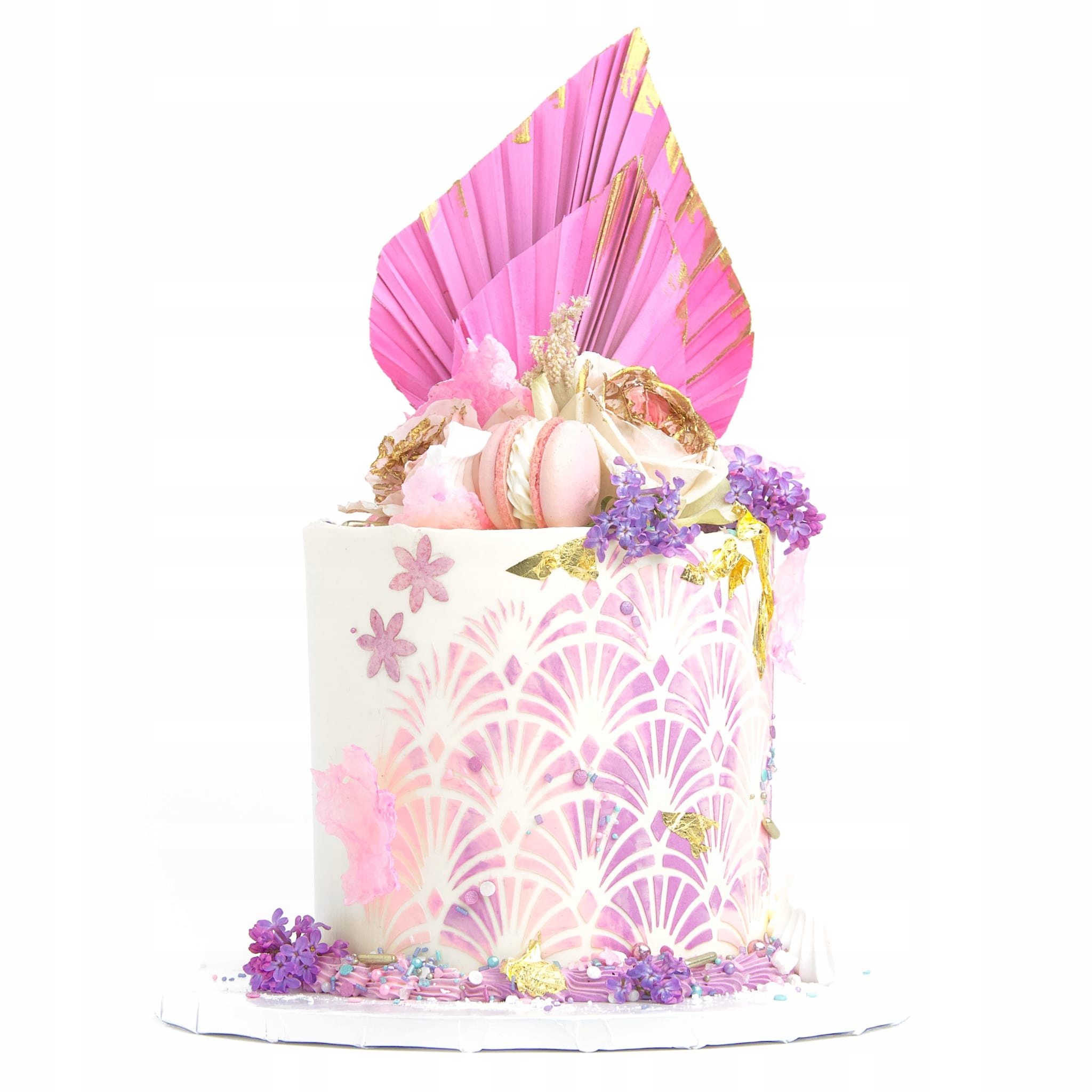 Levně Dekorativní šablona Słodki Bufet Palms 19,7 x 29,6 cm