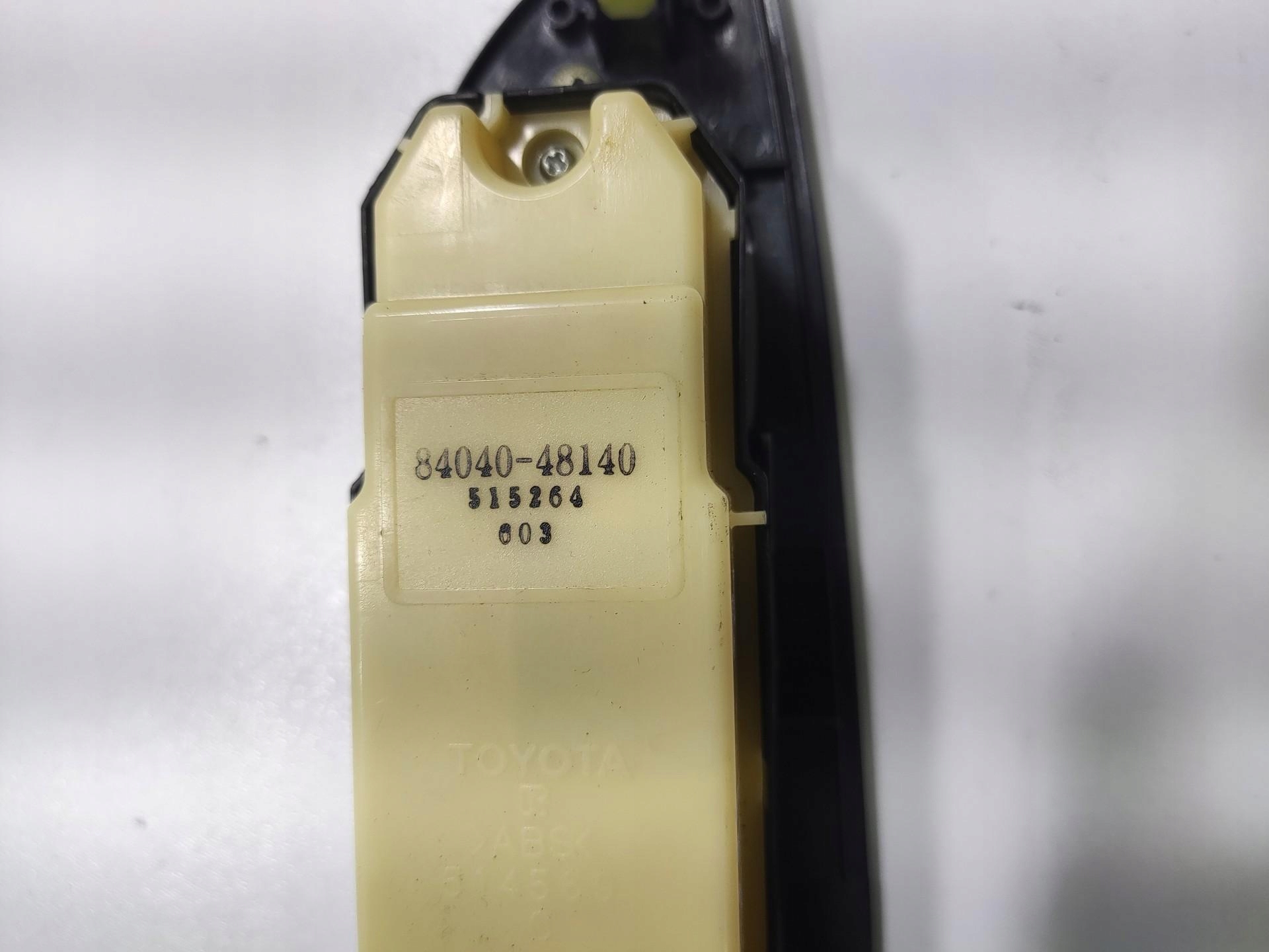 PANEL window control switch left front LEXUS RX II 2003-2008 84040-48140