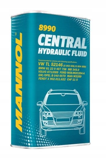 

Mannol 8990 Płyn Do Wspomagania Chf Zielony 1L