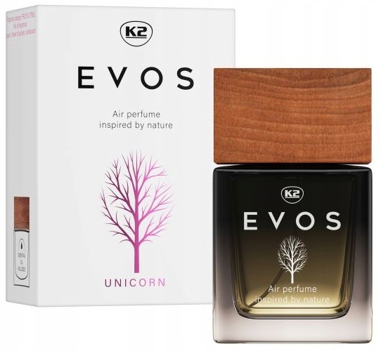 K2 Evos Unicorn perfumy do samochodu z rozpylaczem 50 ml V053