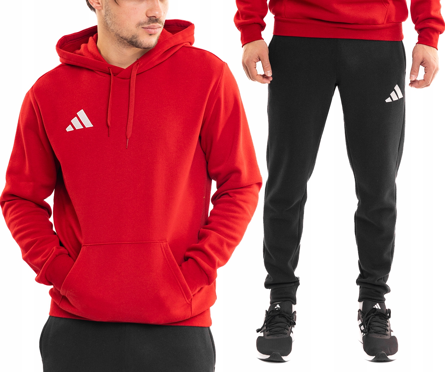 Teplákovka Pánský komplet adidas Entrada 26 Sportovní set Mikina Kalhoty vel S