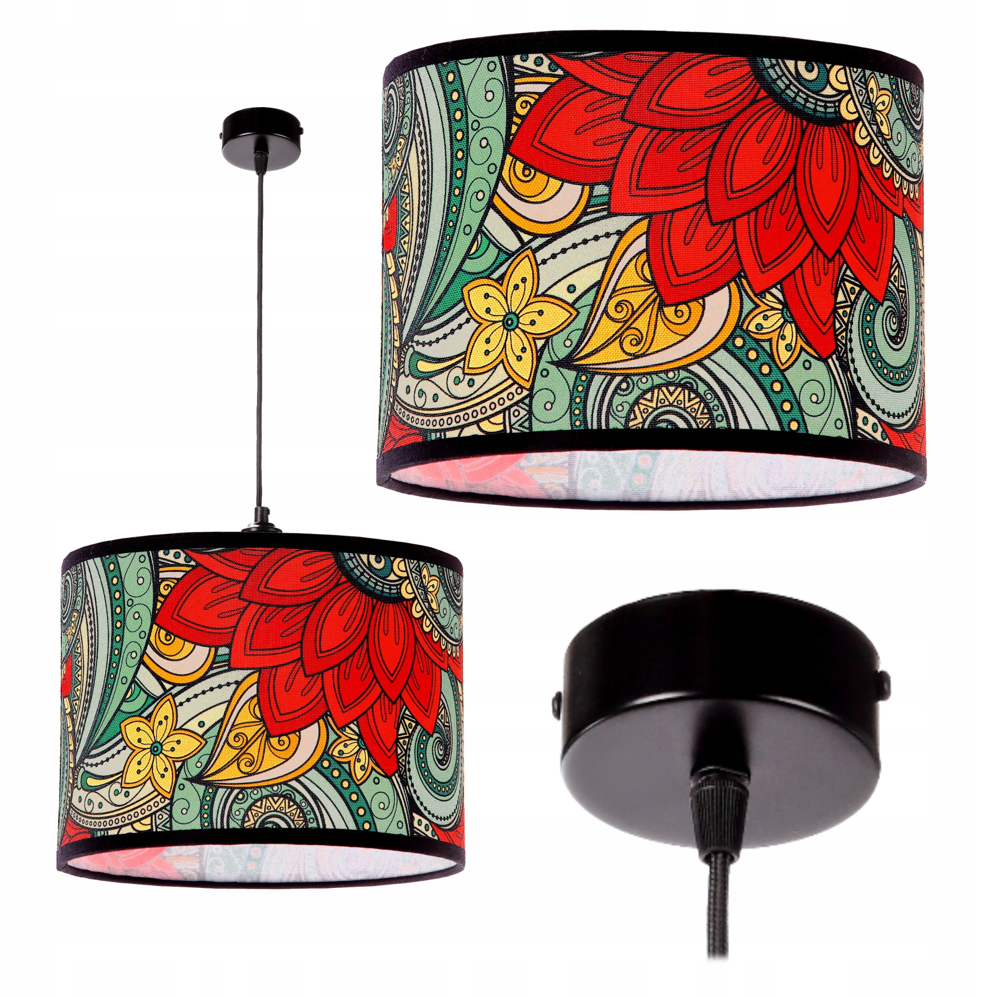 Desingerská závěsná lampa Reggae Abažur 20 cm E27