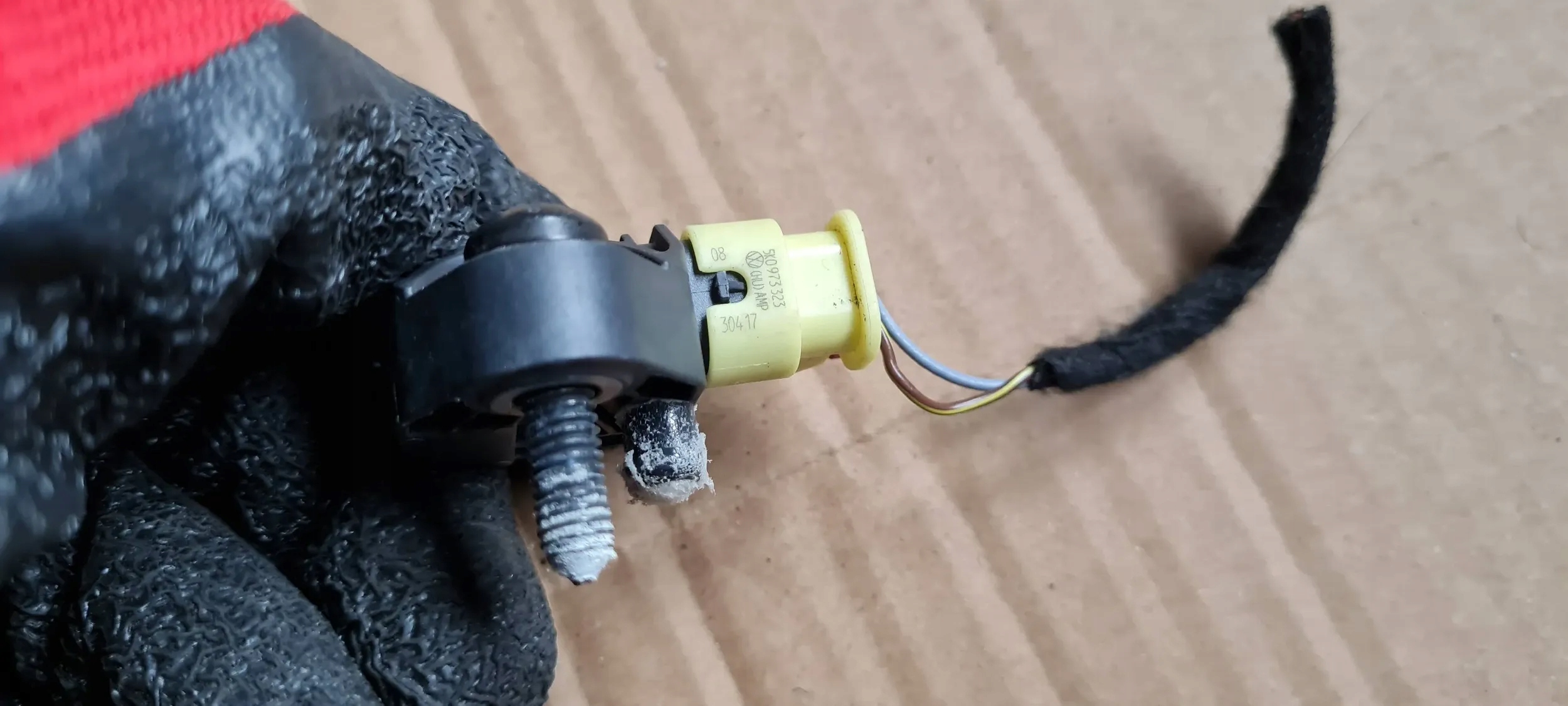 SQ5 Q5 80A CRASHSENSOR DRUCKSENSOR UDERZENIOWY CONNECTOR CONTACT 4N0959651D A6 C8 A7