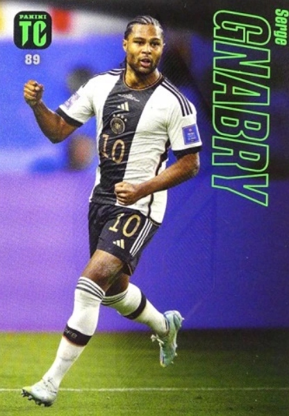 Karty Panini Top Class 2023 Bas Serge Gnabry 89