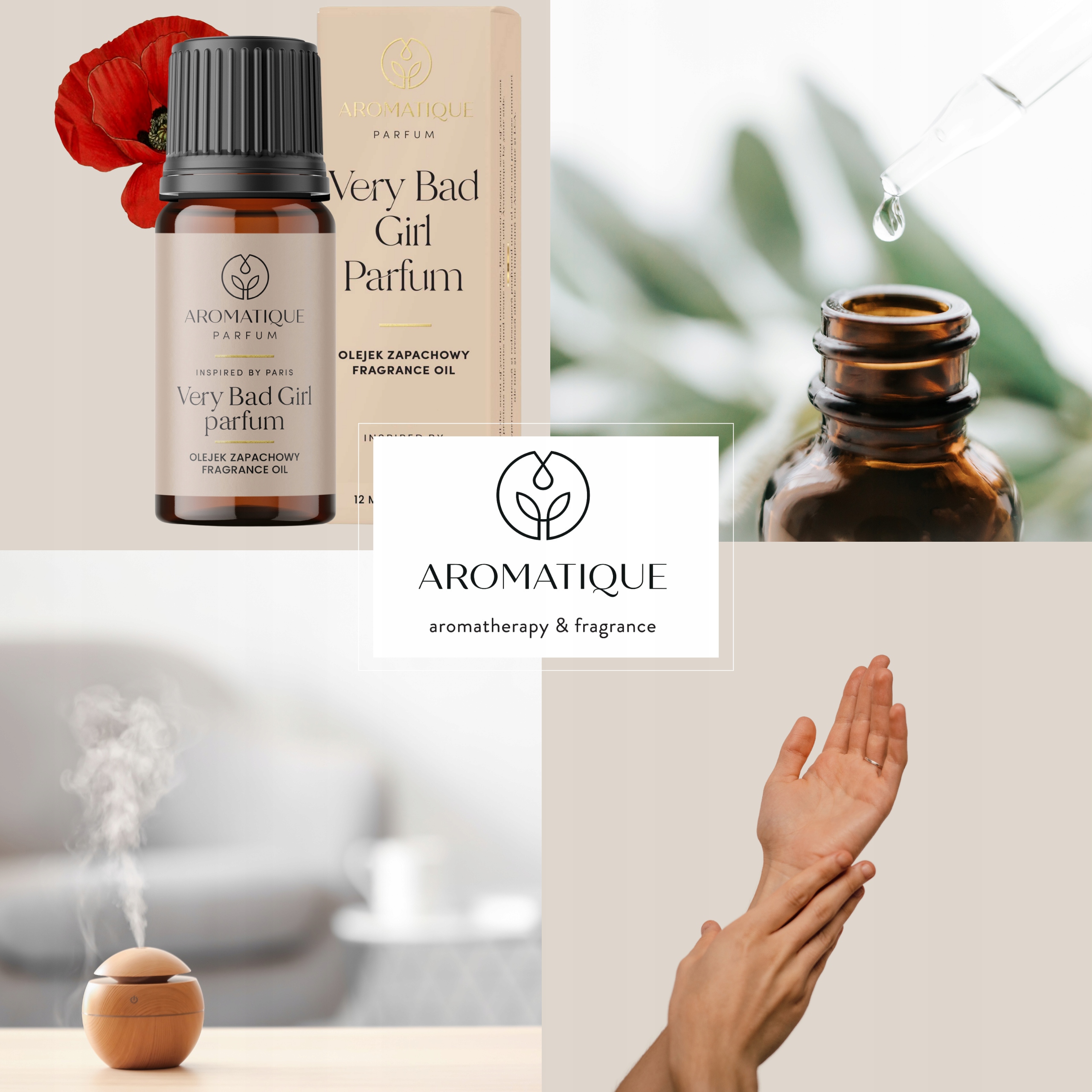 OLEJEK ZAPACHOWY Very Bad Girl PERFUM AROMATIQUE Popularne Perfumy 12ml Marka Aromatique
