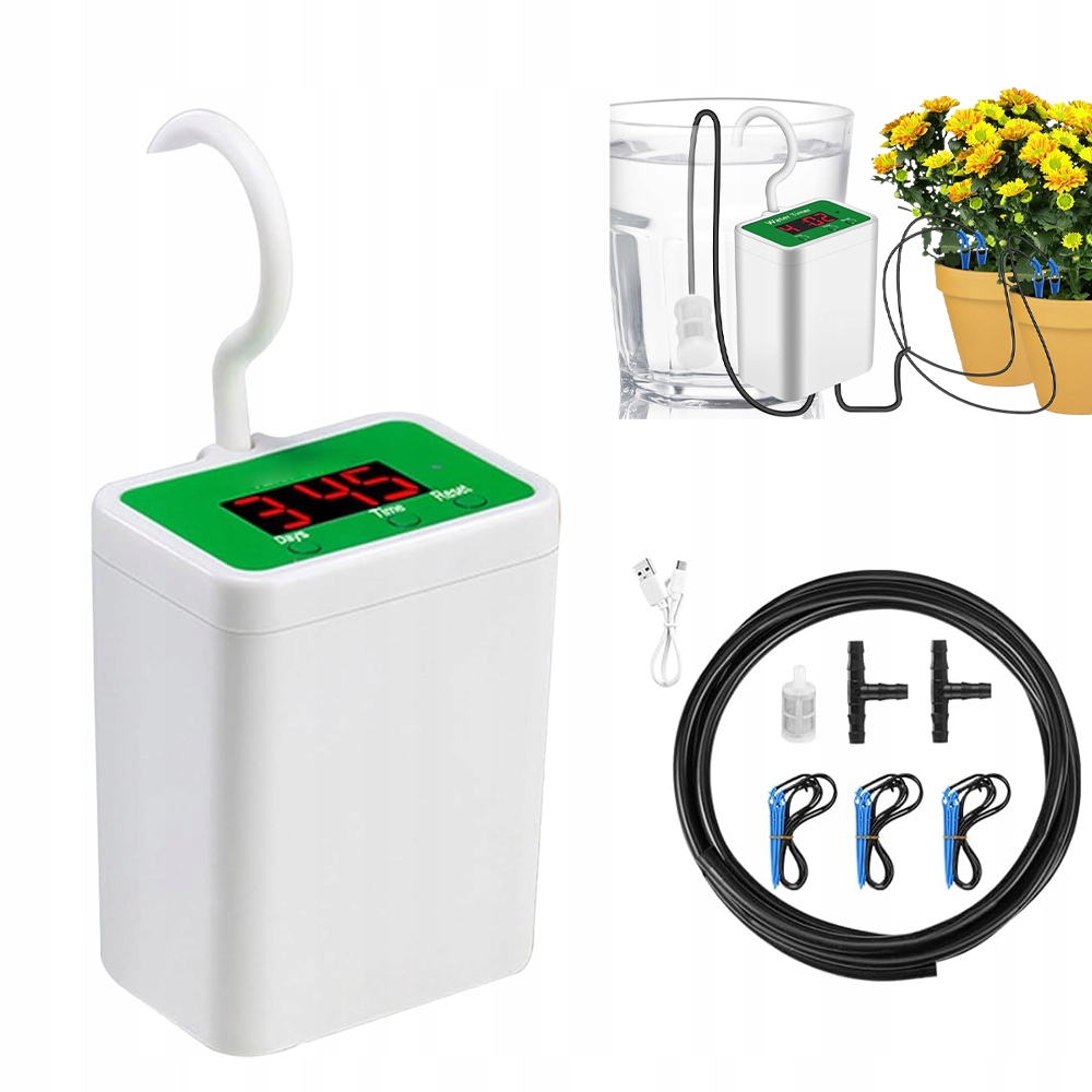 AUTOMATYCZNY SYSTEM NAWADNIANIA ROŚLIN DONICZEK BALKON NA 12 ROŚLIN