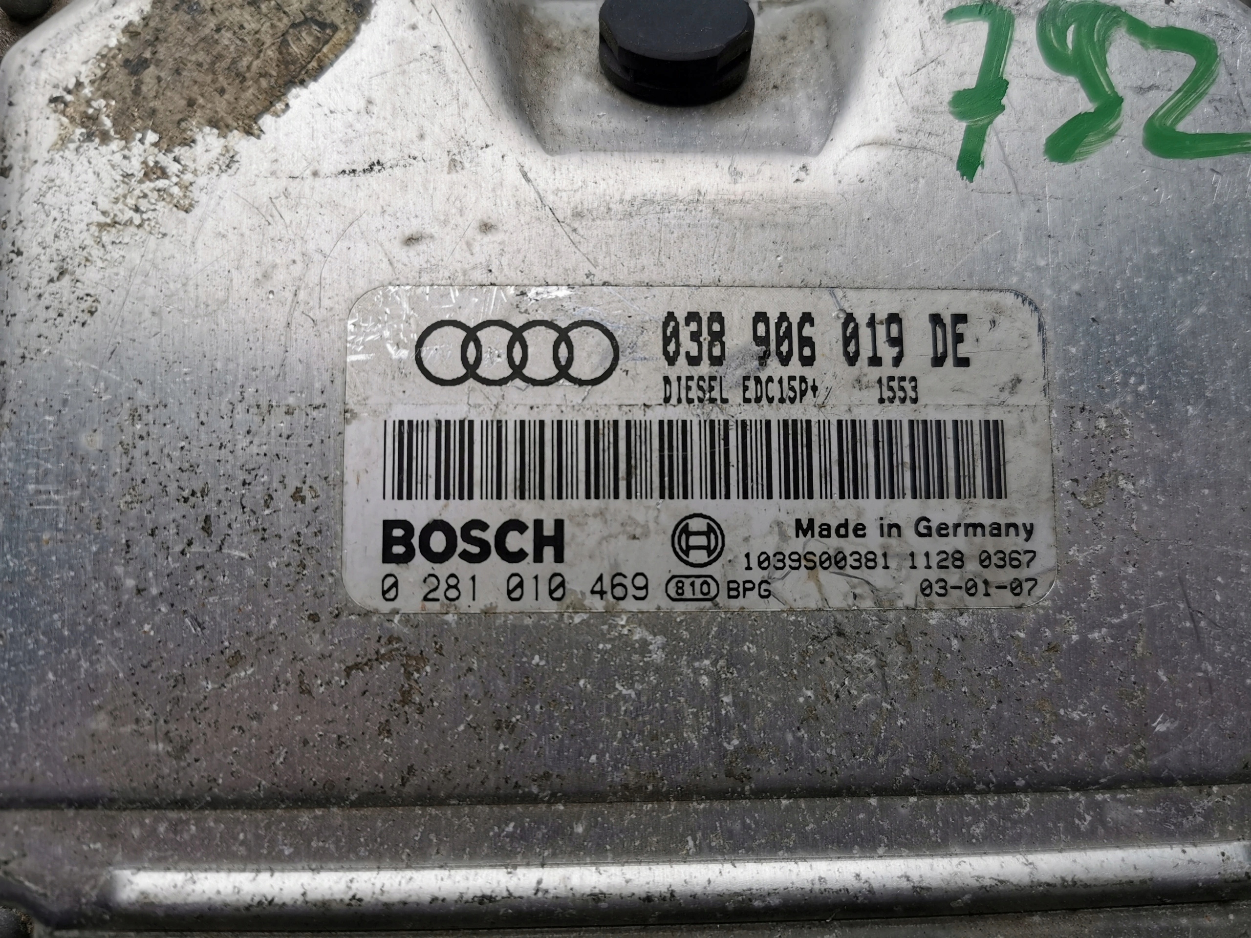 AUDI A3 1.9TDI 0281010469 038906019DE computer ECU