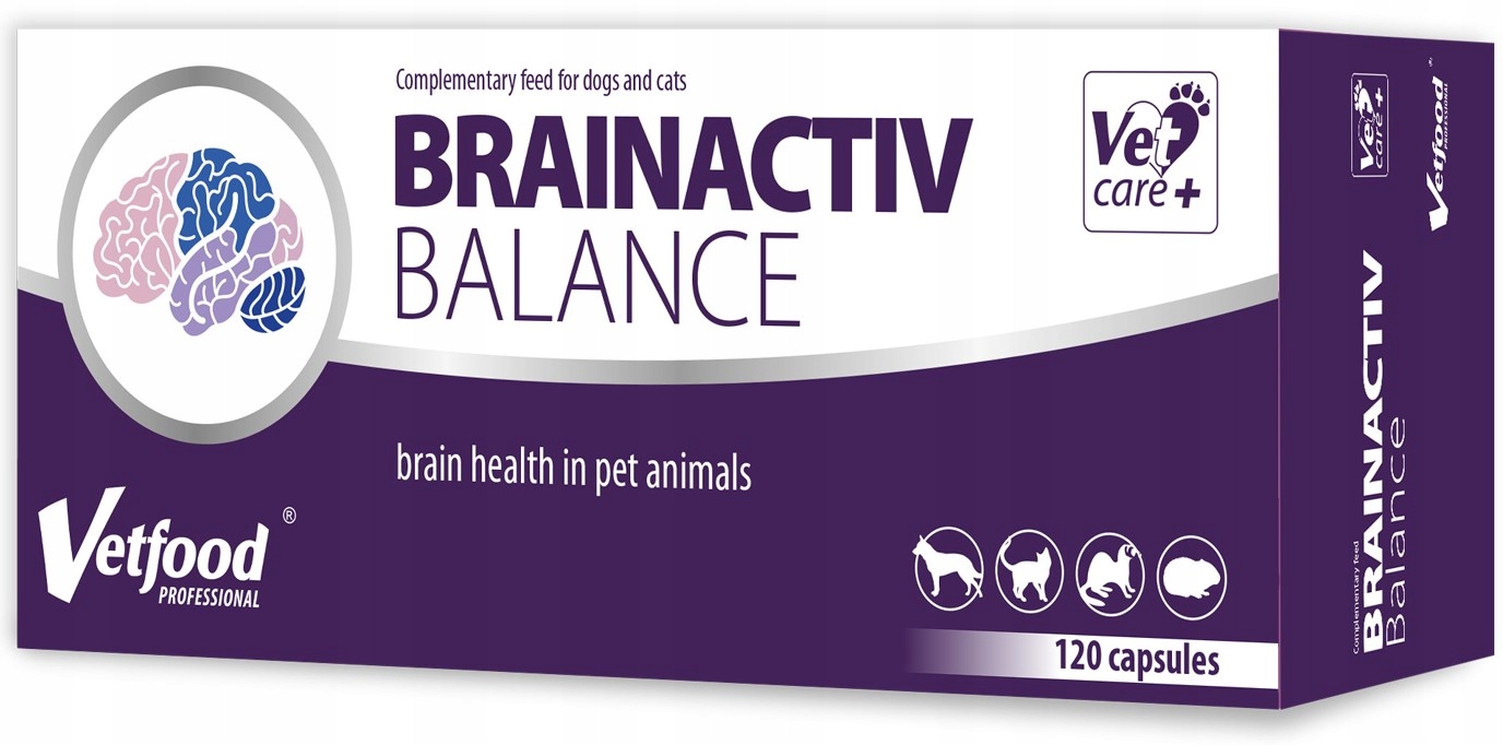 Levně Vetfood Brainactiv Balance 120 kapslí Senior