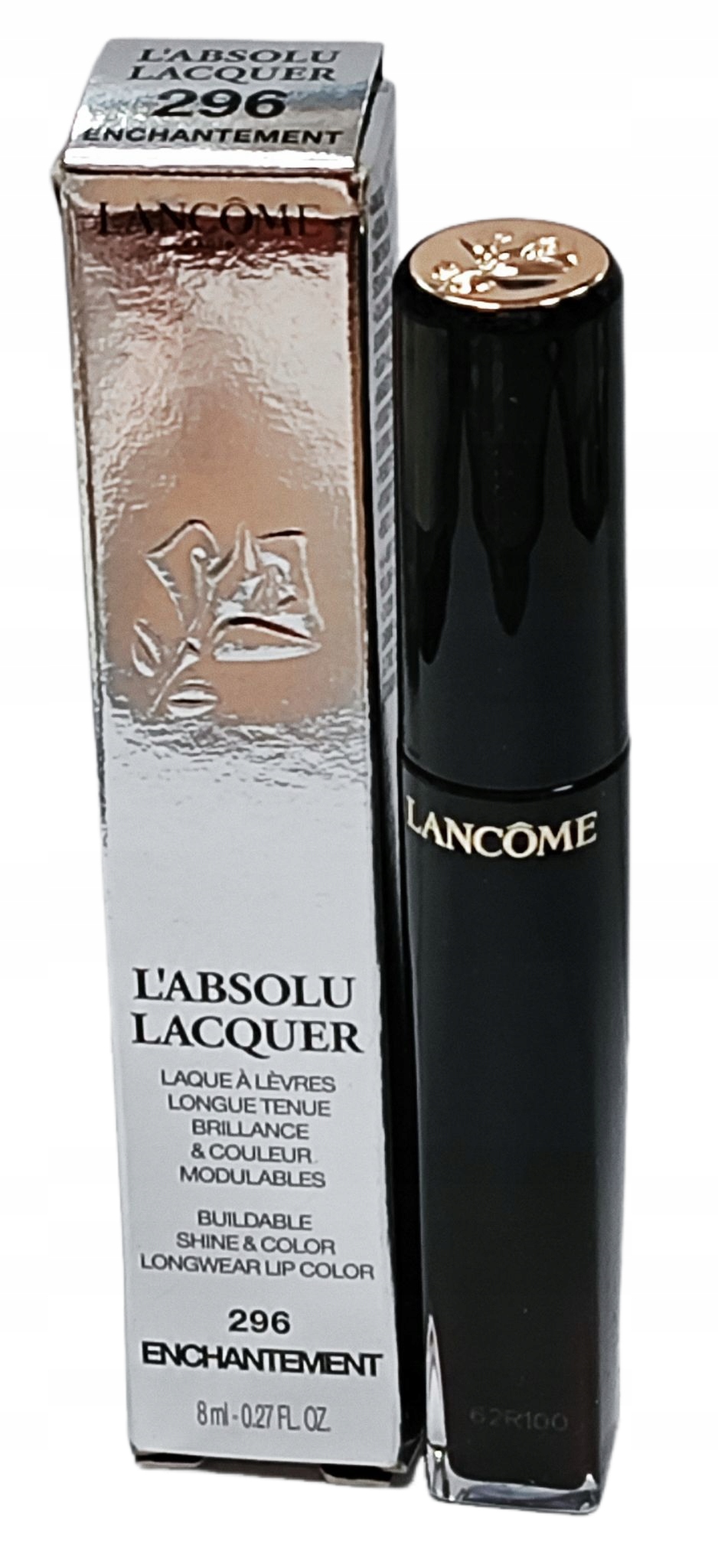 Lancome L'absolu Lacquer Buildable Shine & Color Longwear Lip Color 296
