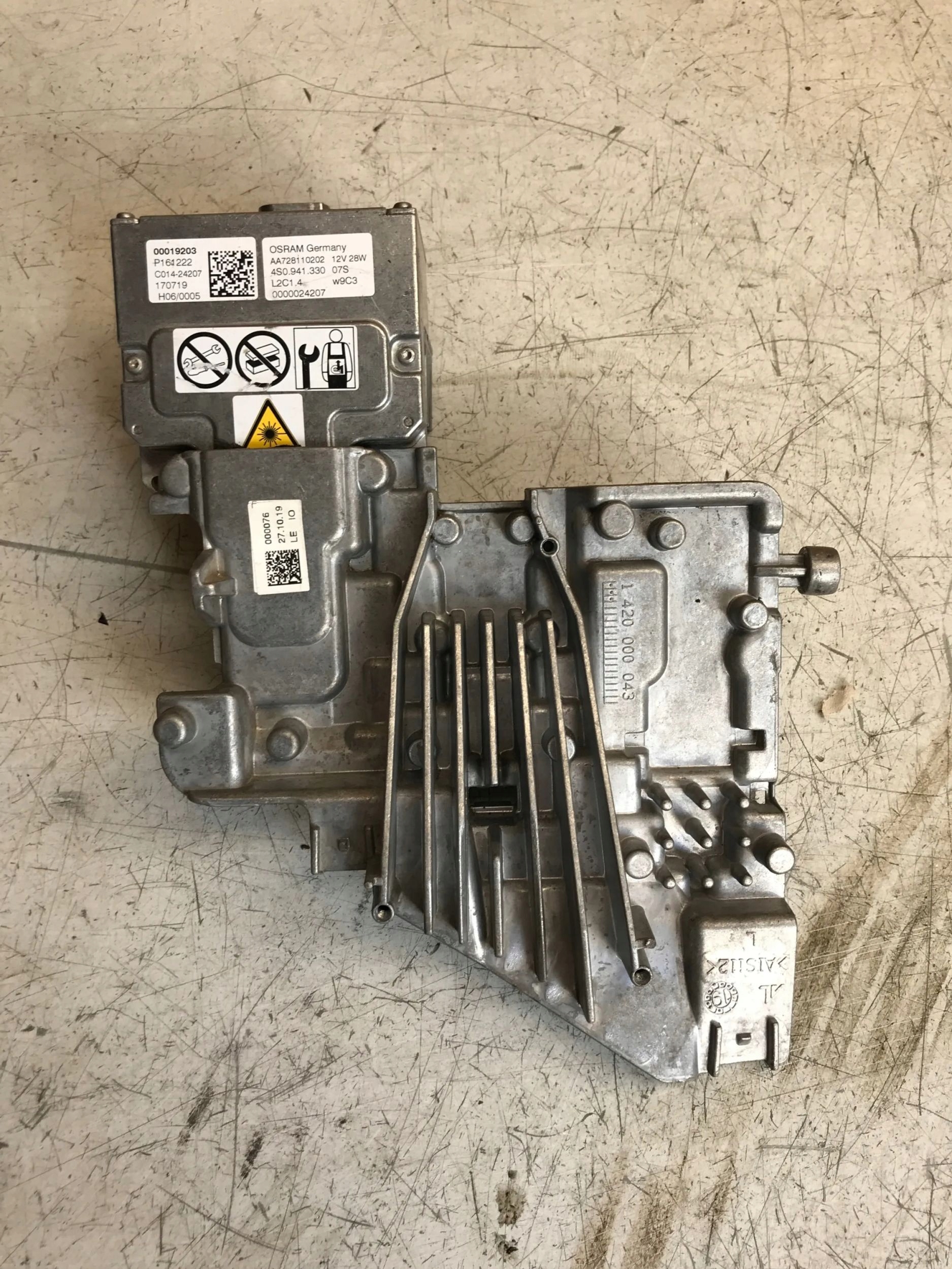 AUDI R8 plus 4S module control unit lights 4S0941330