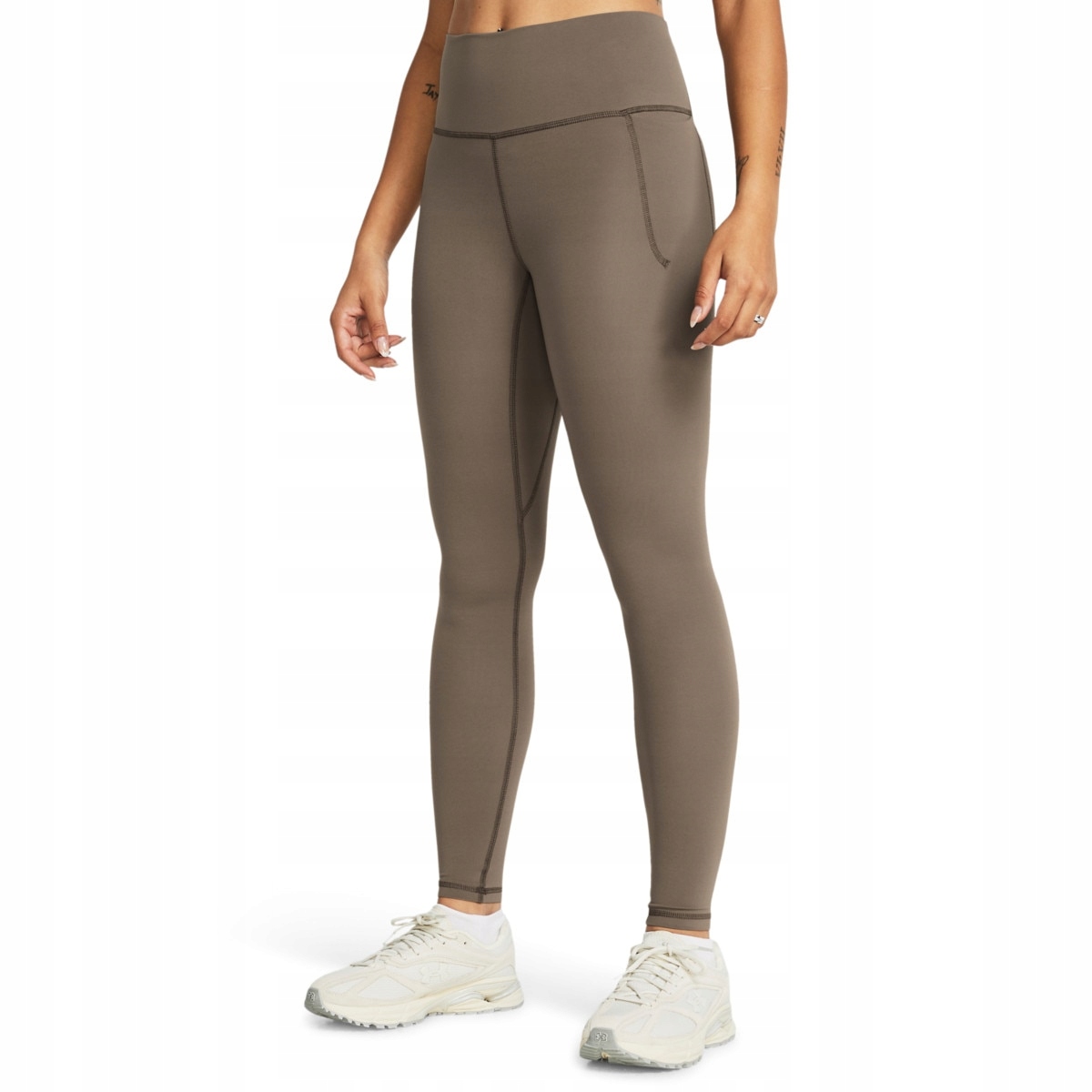 Under Armour Legíny Meridian Legging-BRN hnědá
