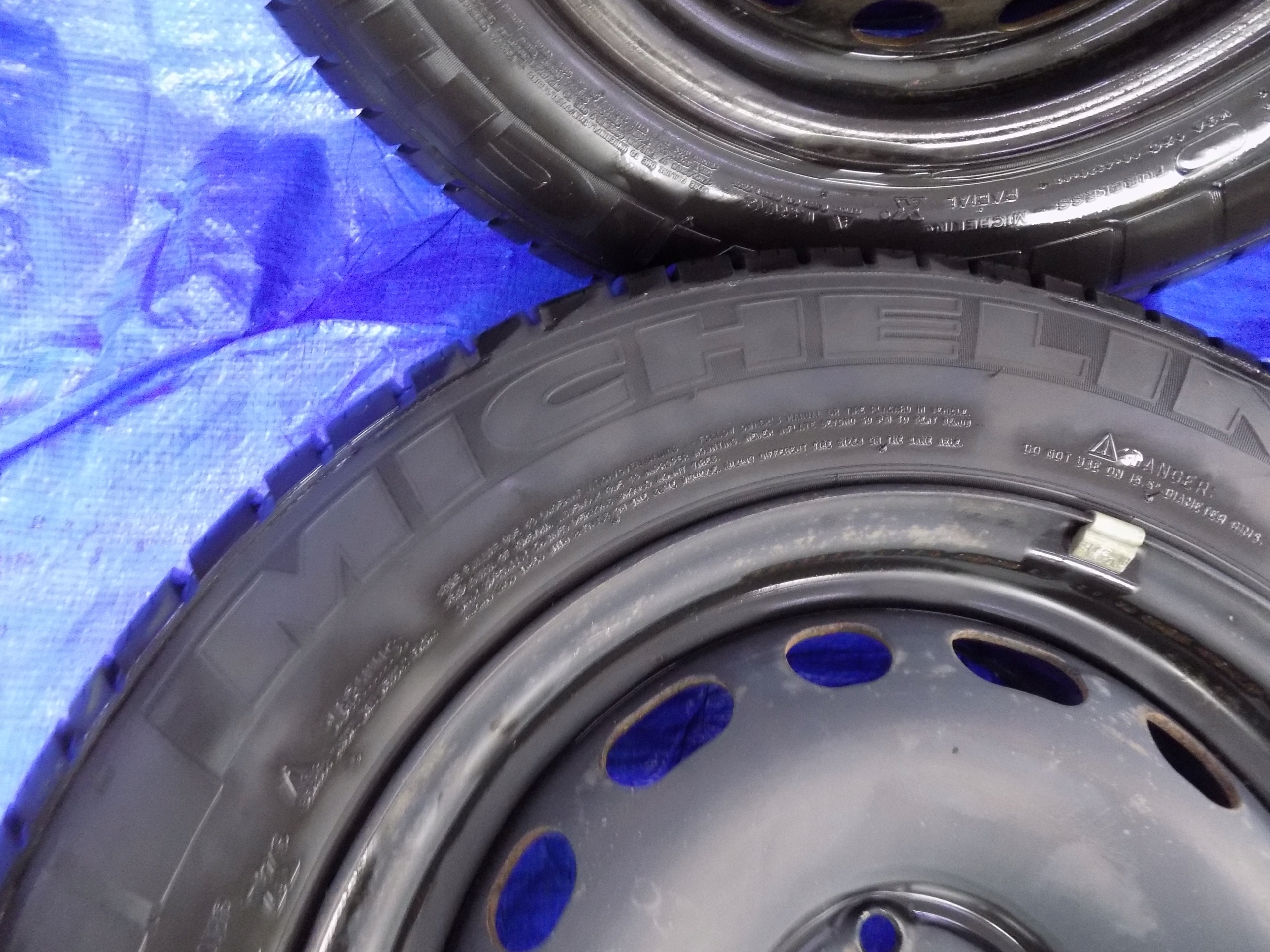 wheels discs tyres PARTNER BERLINGO III 195/70/R15C