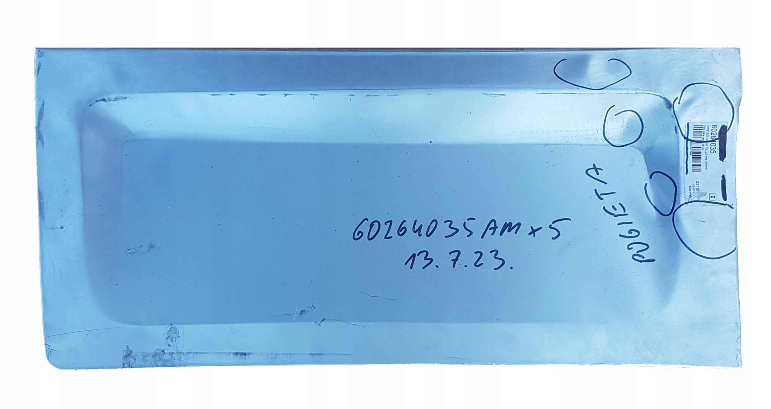 REPERATURKA DOLNA DRZWI TYLNYCH LEWYCH TRAFIC VIVARO INTERSTAR