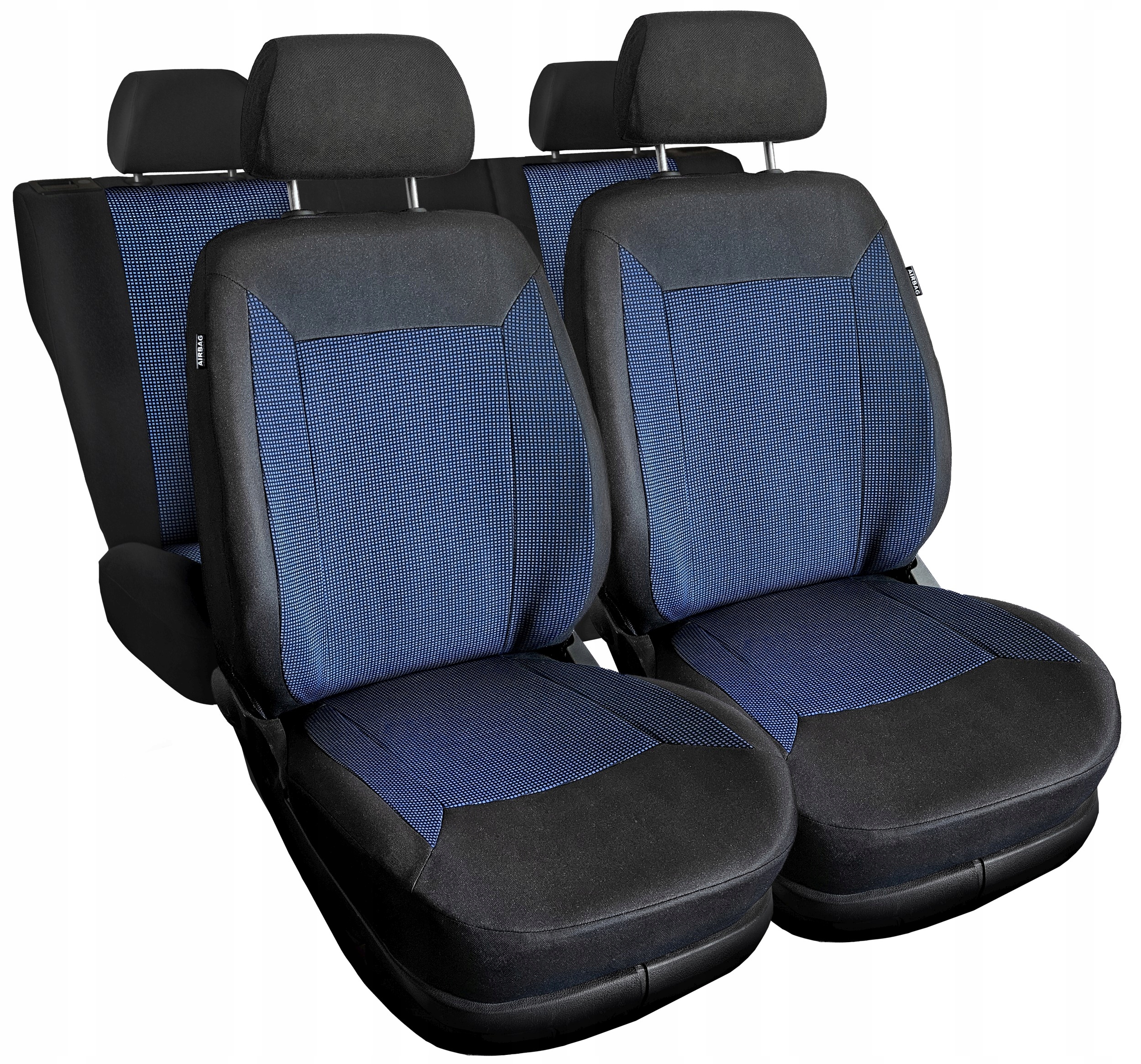 Potahy na sedadla do auta žakárové komplet pro Citroen C2