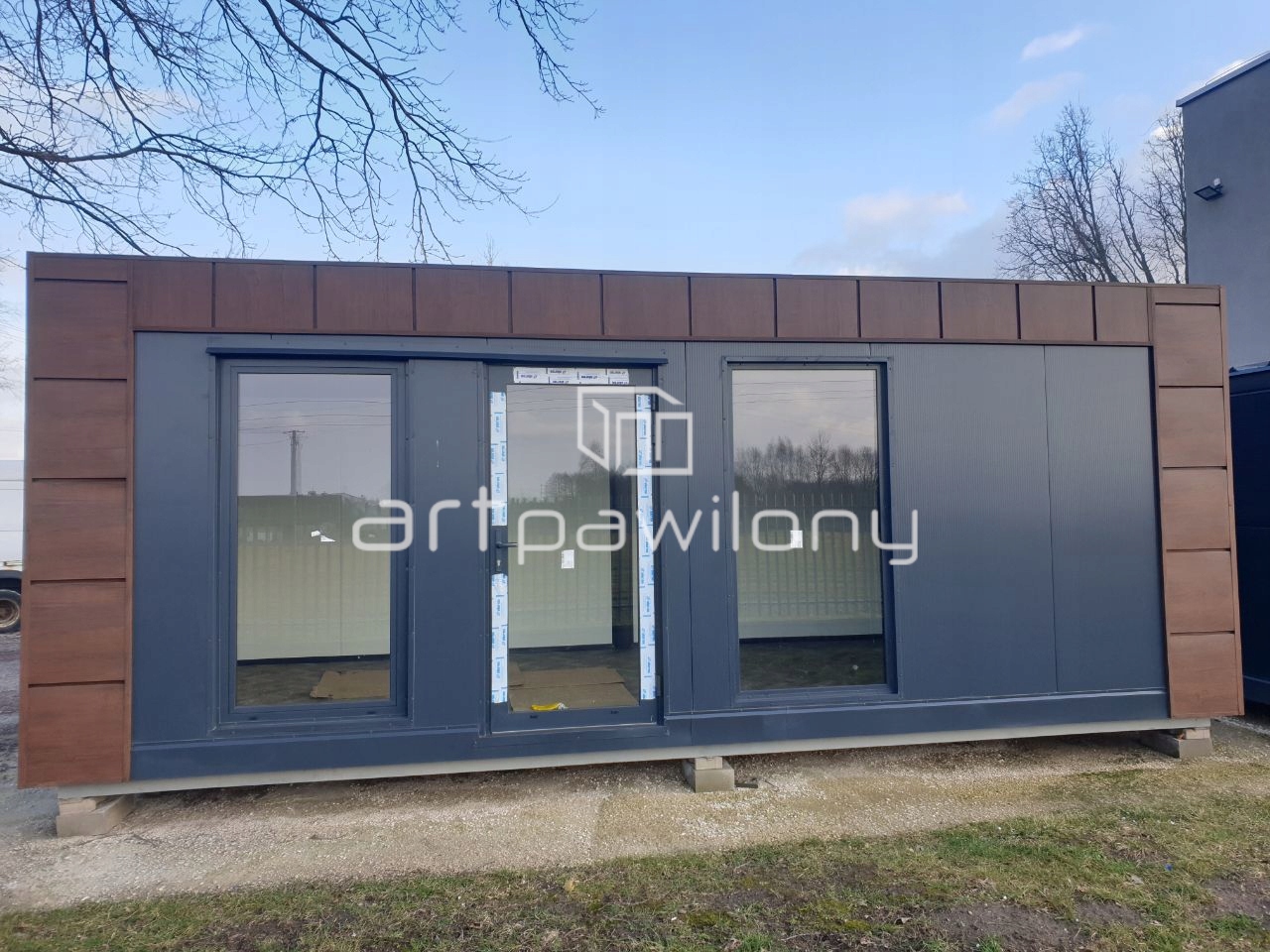 Kontener Biurowy Pawilon Handlowy 3x7