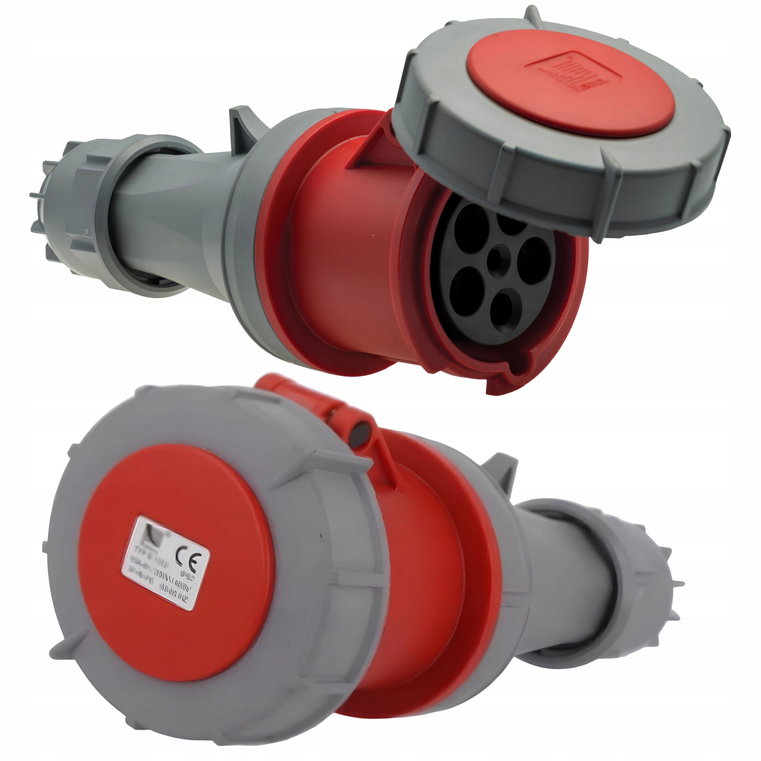 Silová přenosná hermetická zásuvka 400V 63A 5P IP67 1 ks Pawbol