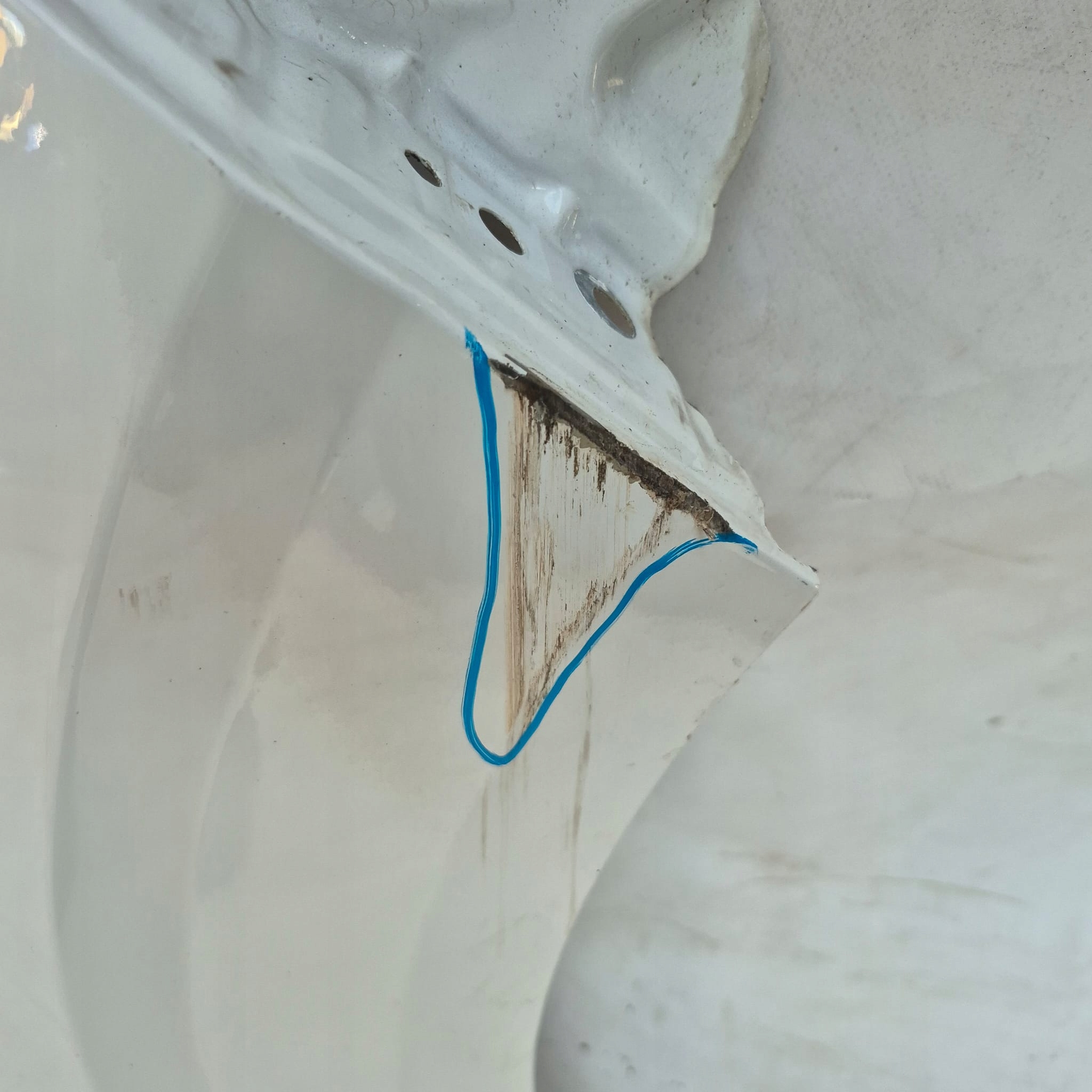 FORD TRANSIT CUSTOM MK2 II 23- fender right front front