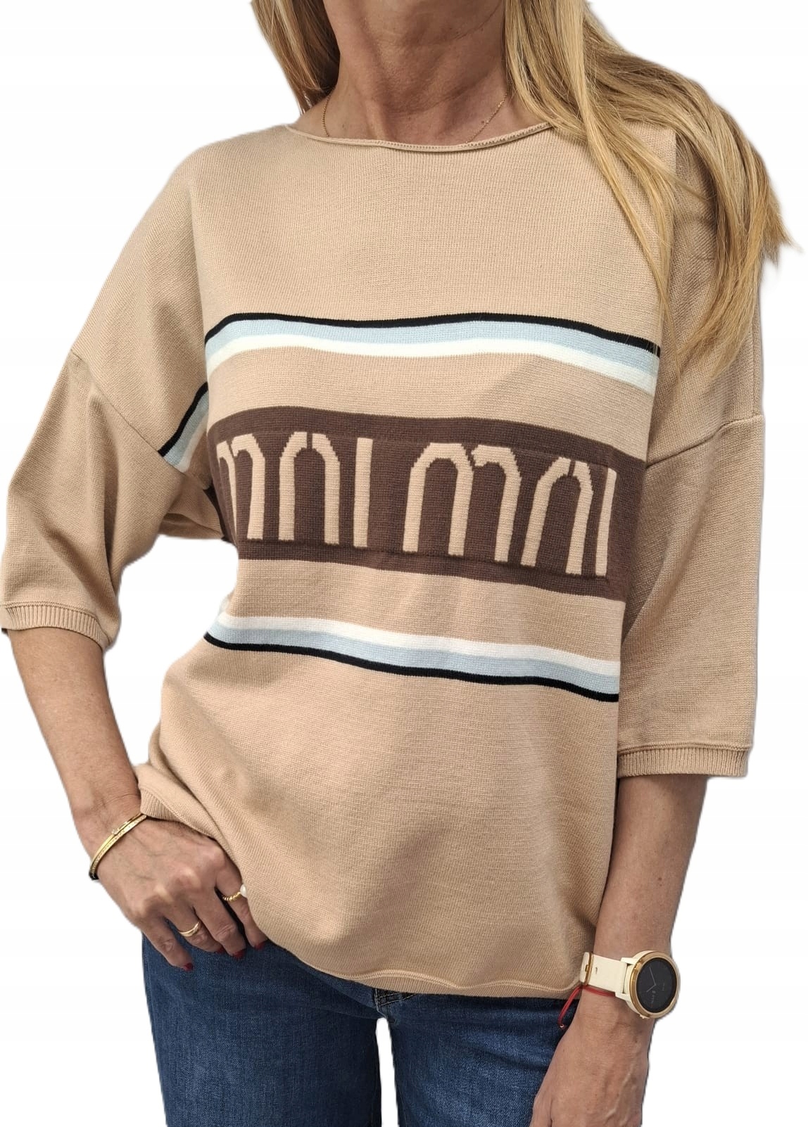 Cocomore Svetr Bluza Béžová Mni Mni New