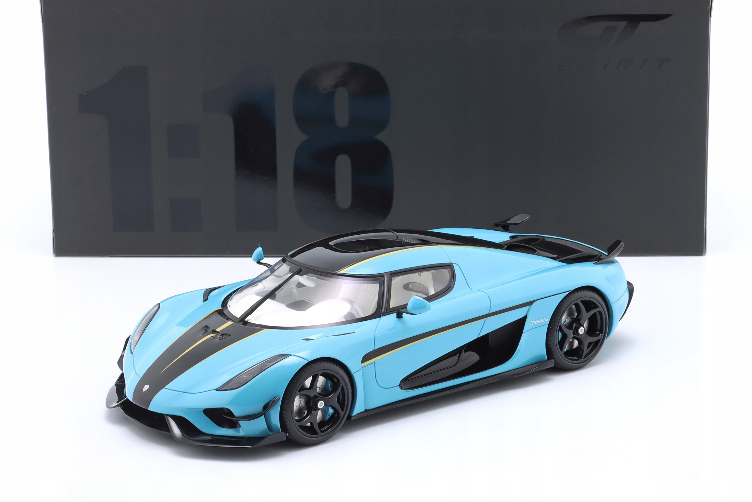Gt Spirit Koenigsegg Regera 2018 Modrá LE1/1500 1:18