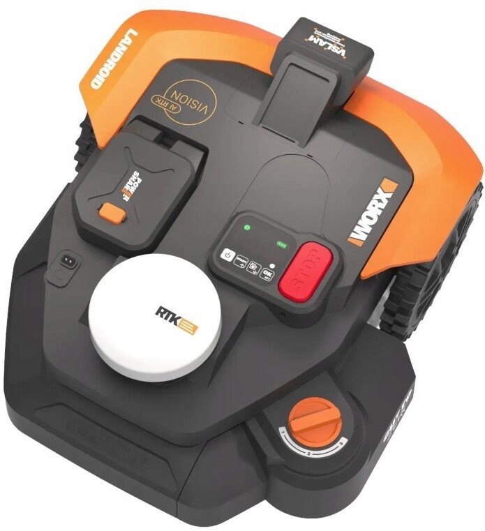 Worx Landroid Vision Cloud 2WD WR312E 1200m2 Funkcje AI
