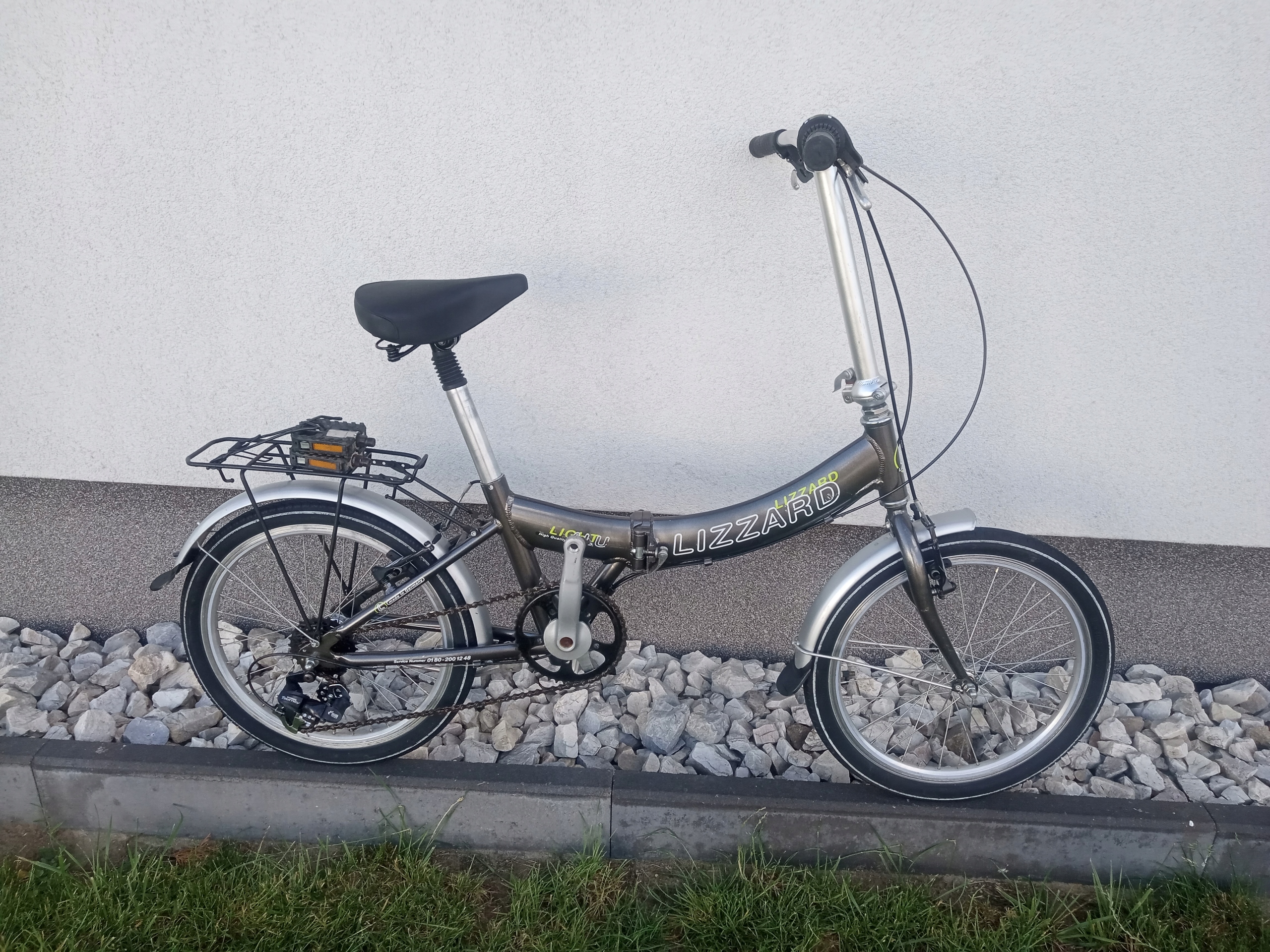 ALUMINIOWY ROWER SKŁADAK LIZARD 20 KOŁA 6 BIEGÓW