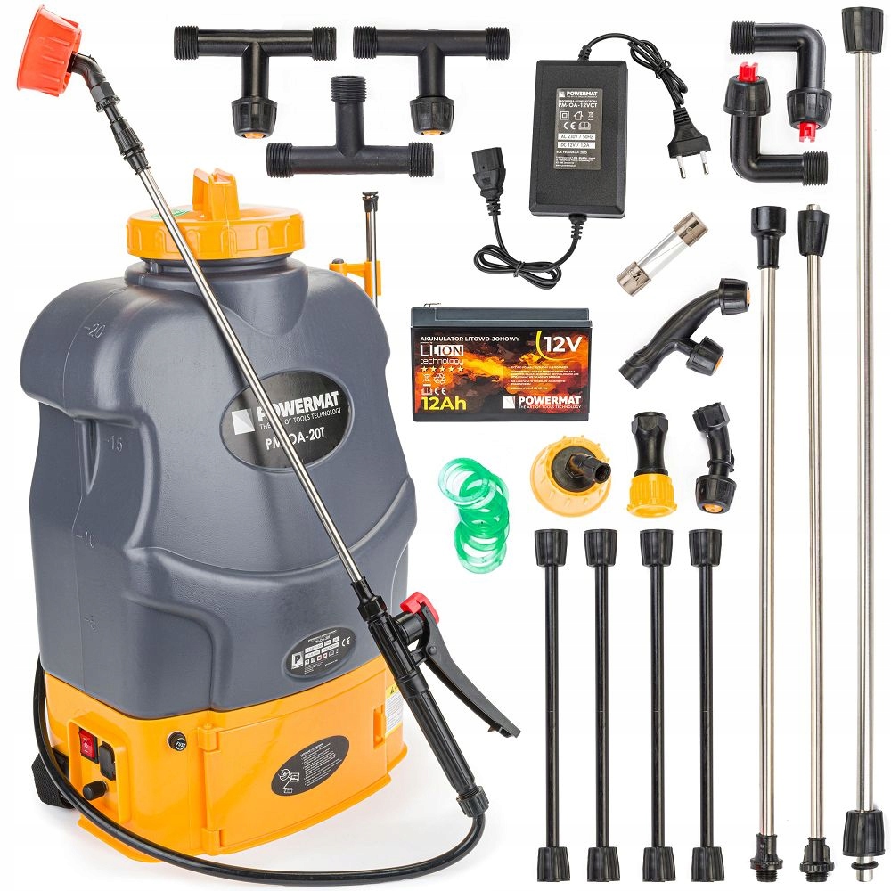 Tlakový Akumulátorový Postřikovač 20 L Powermat Li-ion