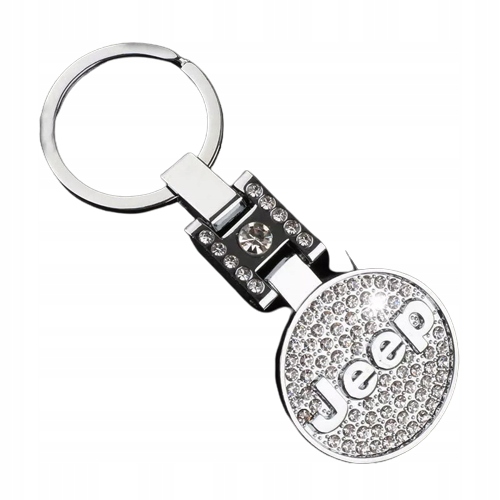 

Brelok metalowy cyrkonia Jeep Grand Cherokee gift