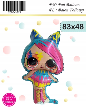 Balon Foliowy LOL (83cm*48cm)